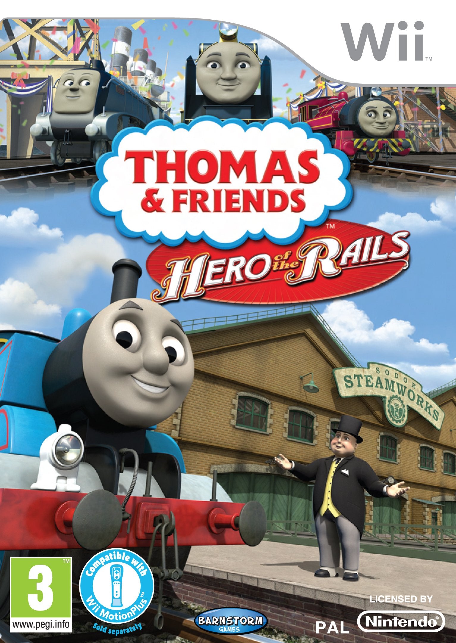 Thomas & Friends Hero of the Rails Game Wii game