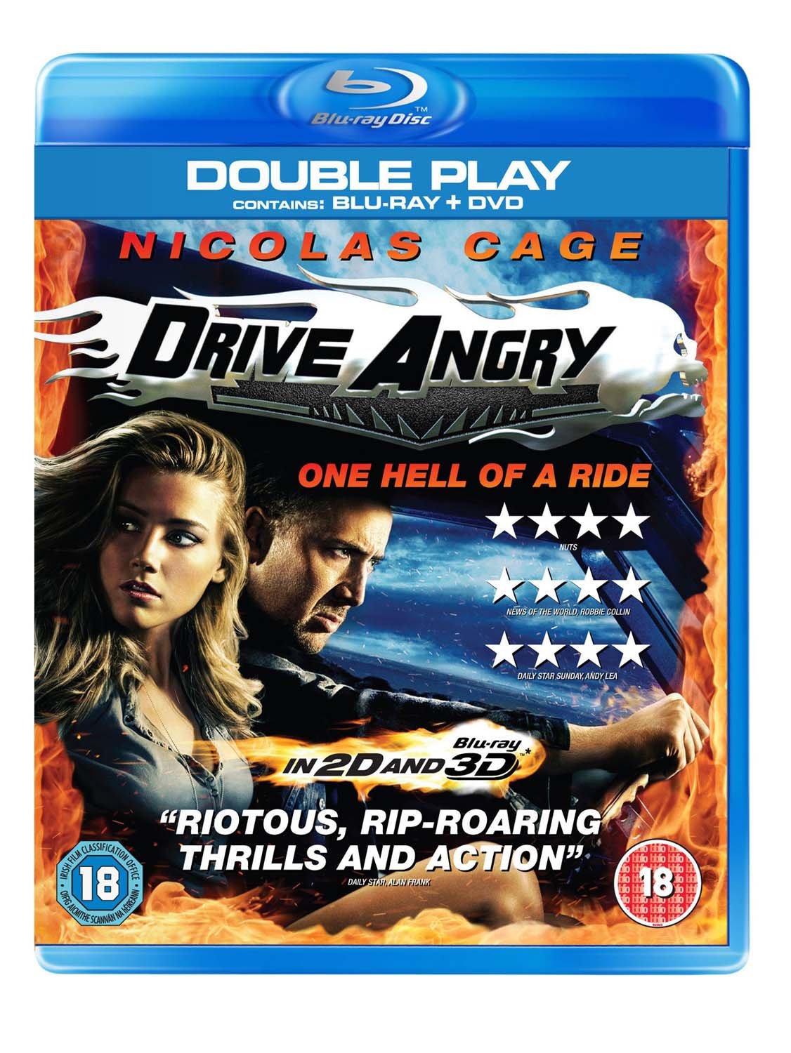 Drive Angry Drive Angry Double Play (Blu-Ray and DVD) Films