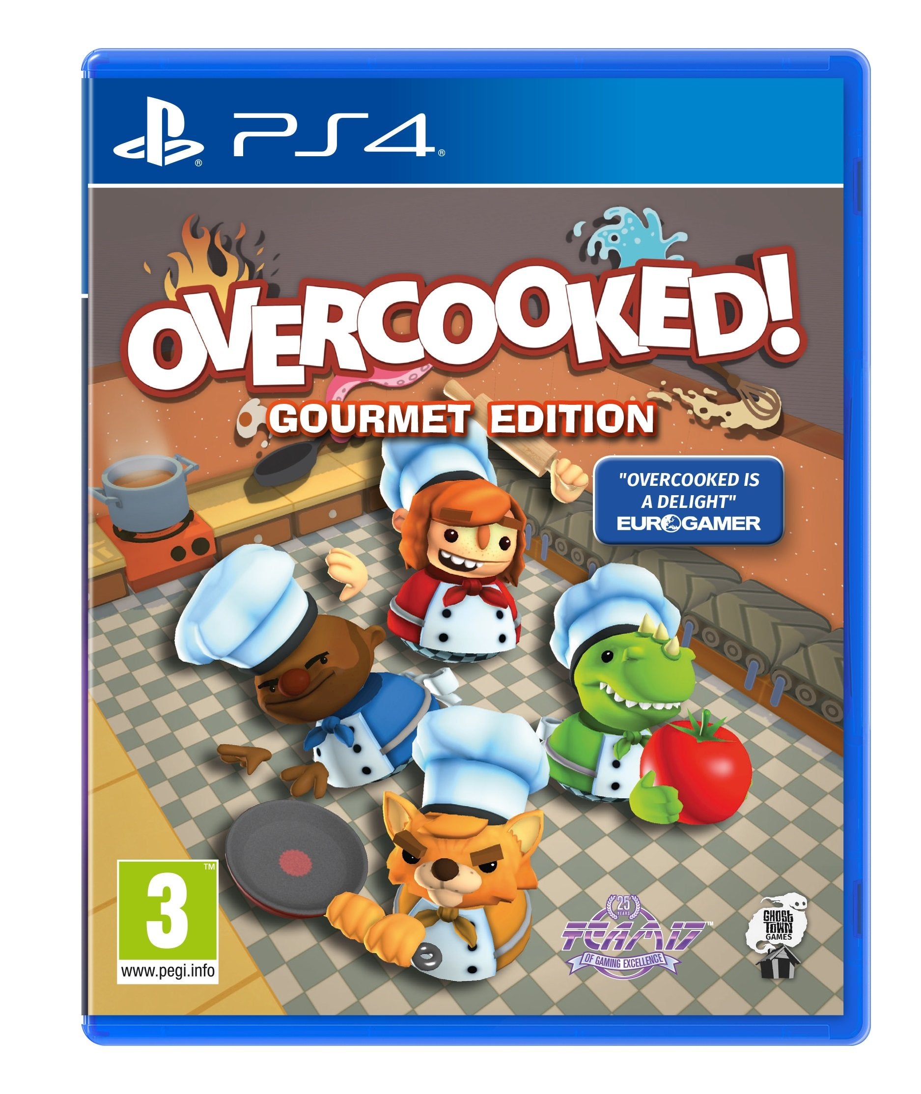 Overcooked - Gourmet Edition (Inc.DLC The Lost Morsel) PS4 [ PlayStation 4