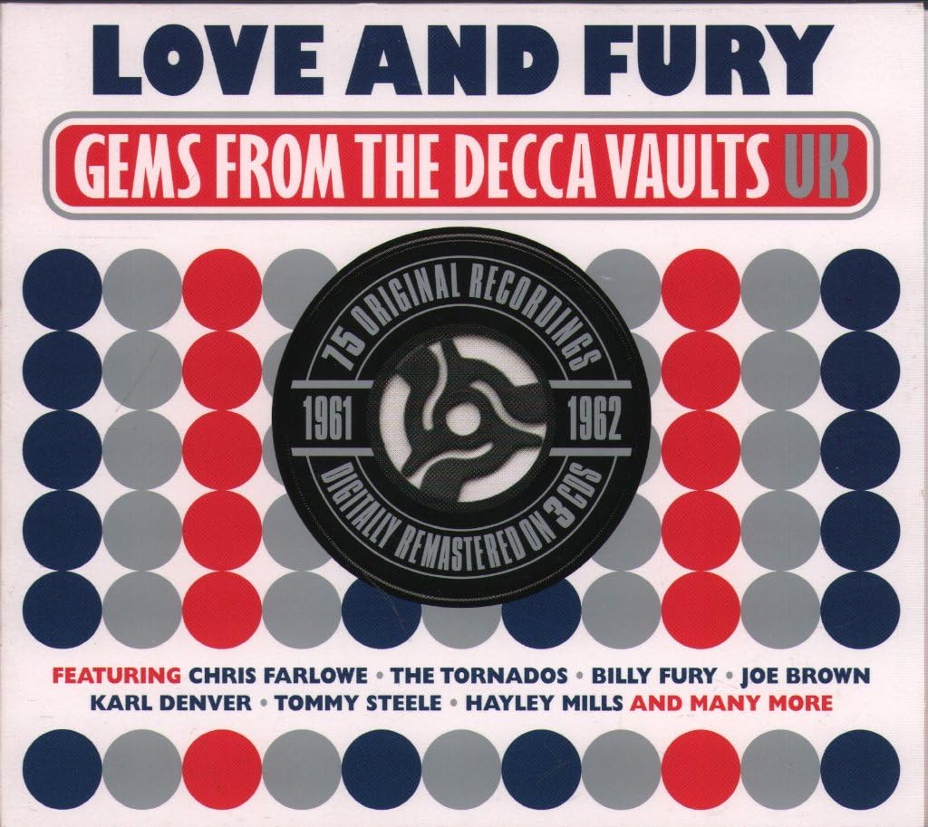 Love & Fury Gems From The Decca Vaults 1961-1962 Blues