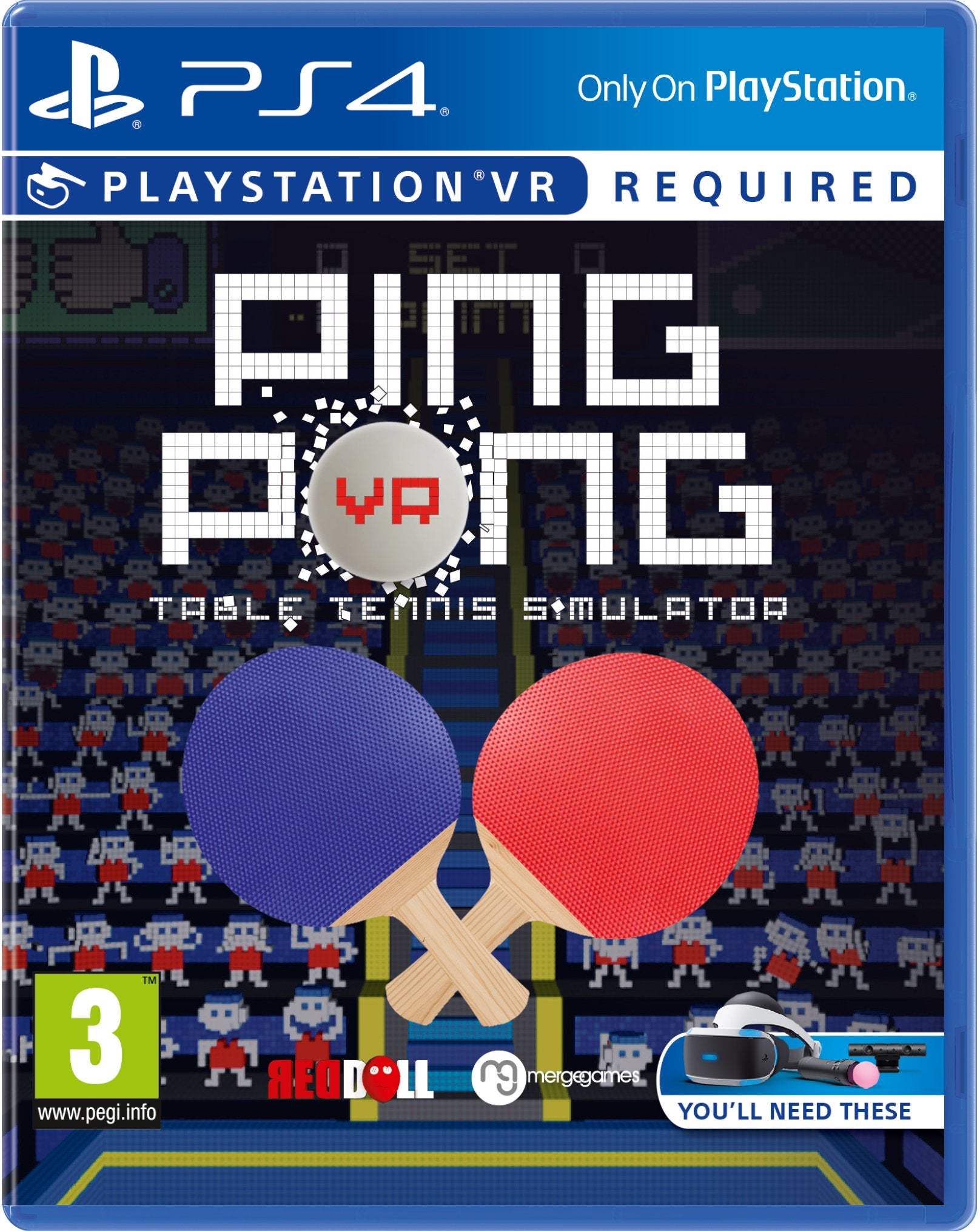 Ping Pong VR - Table Tennis Simulator (Tischtennis) (PlayStation VR) PlayStation 4