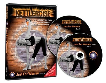 Kettlercise Just for Women Vol I, 2 Disc DVD Set, Ultimate Kettlebell Fat Loss & Toning Programme Films