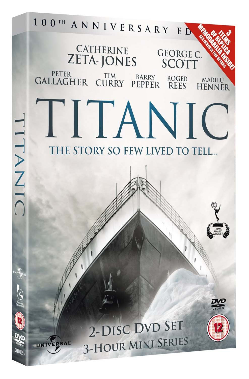Titanic (3D Lenticular Sleeve) & Memorabilia 100th Year Anniversary Edition Films
