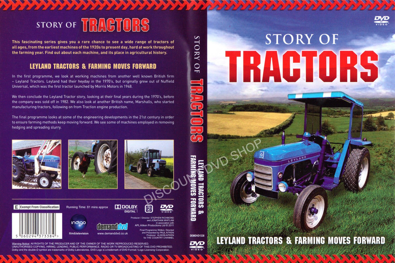 STORY OF TRACTORS; LEYLAND TRACTORS & FARMING MOVES FORWARD. Films