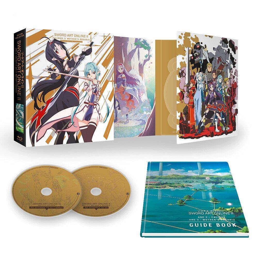 Coffret sword art online, vol. 2 : calibur ; mother's rosario [FR I... dvd