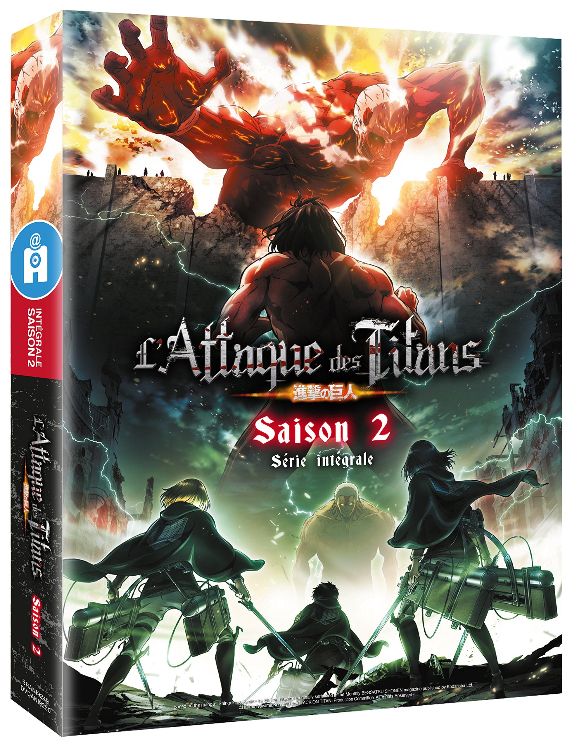L'Attaque des Titans - Intégrale Saison 2 - Edition Collector Manga