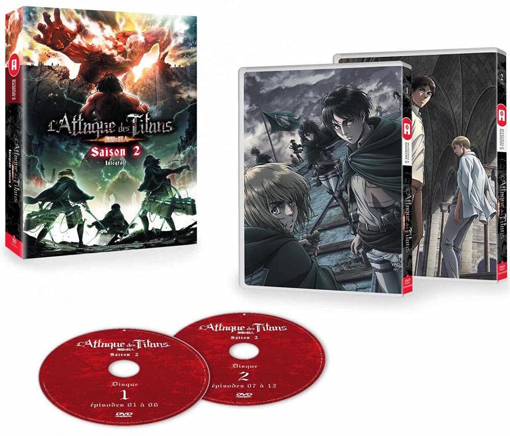 L'Attaque des Titans - Intégrale saison 2 DVD dvd