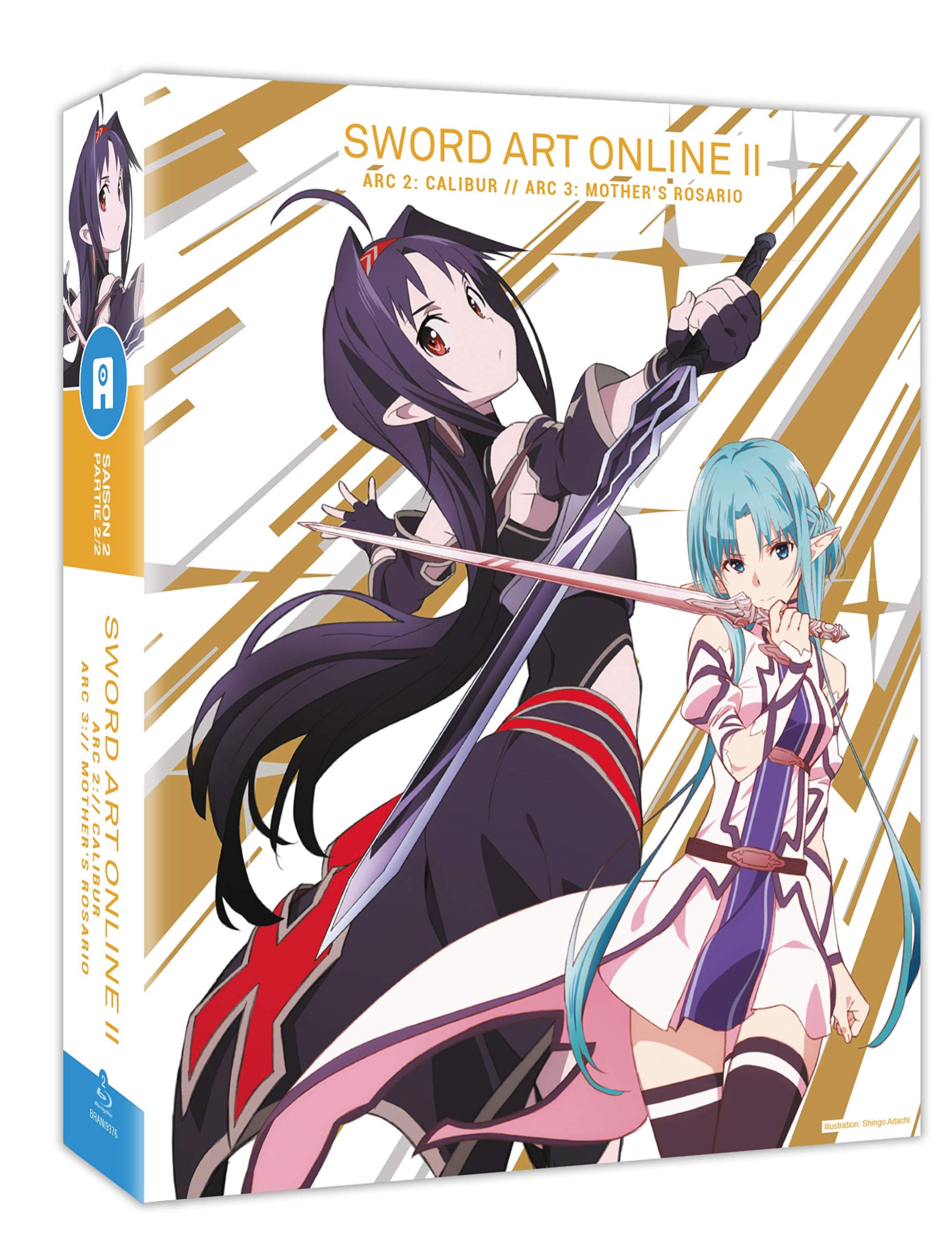Sword art online II, arcs 2 et 3 : calibur ; mother's rosario Films