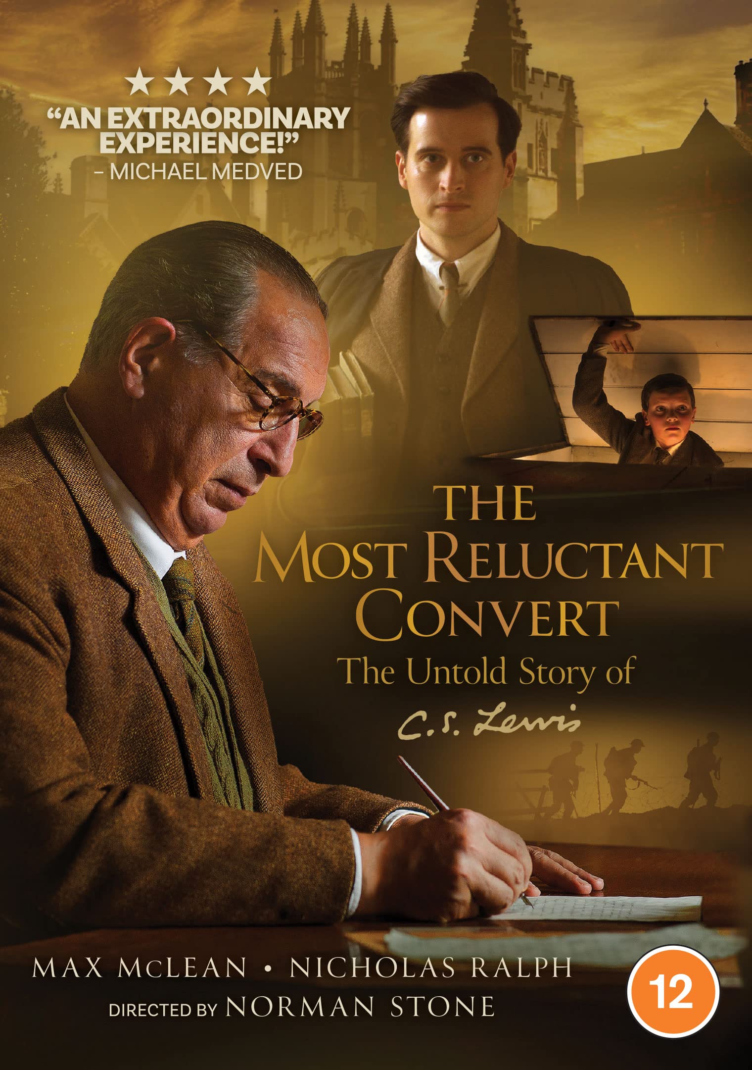 The Most Reluctant Convert: The Untold Story of C. S. Lewis dvd