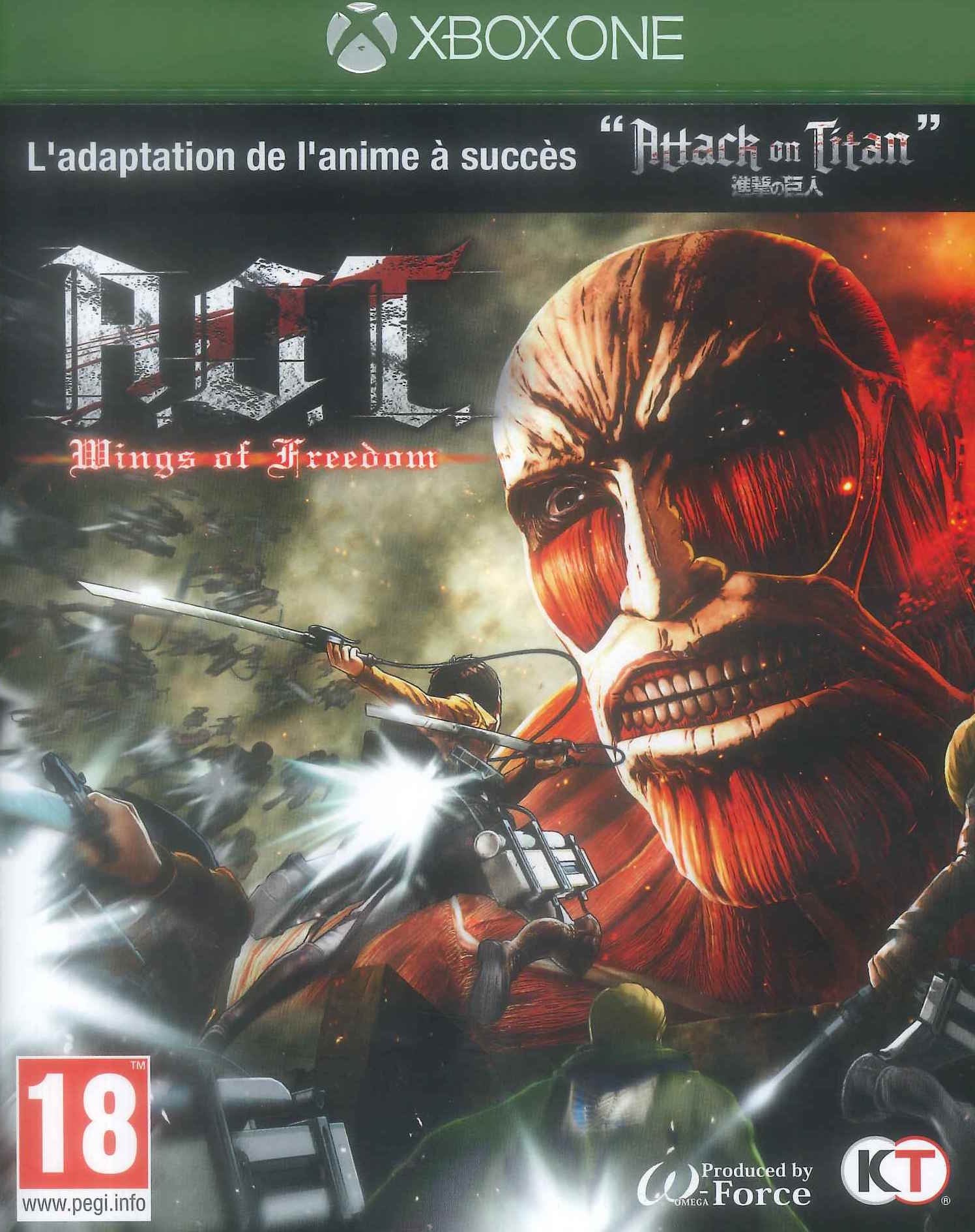 L'Attaque Des Titans : Wings Of Freedom game