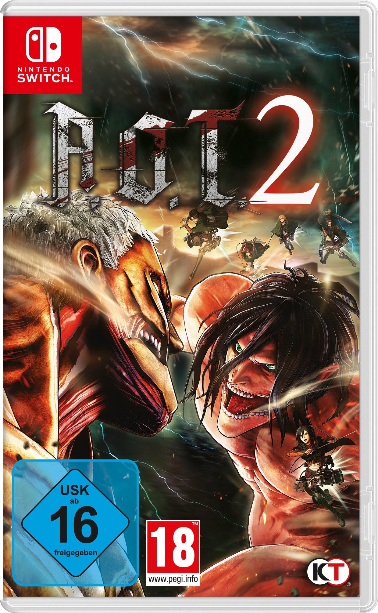 Product Image: AoT 2 (based on Attack on Titan) (Nintendo Switch)