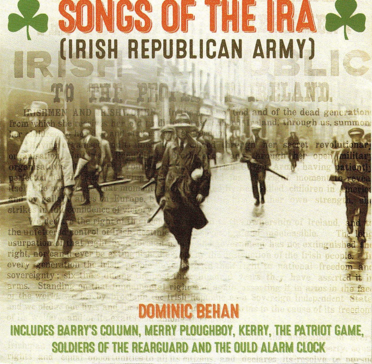 Songs Of The IRA (Irish Republican Army) Music