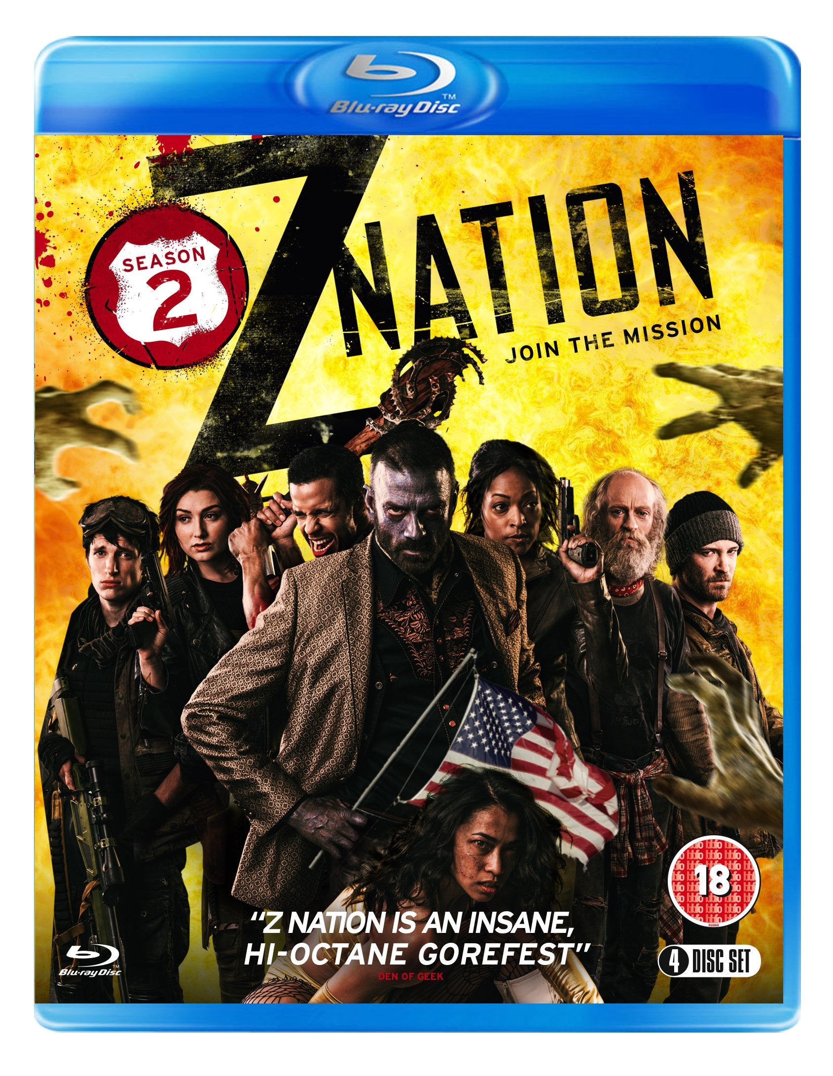 Z Nation: Season Two dvd