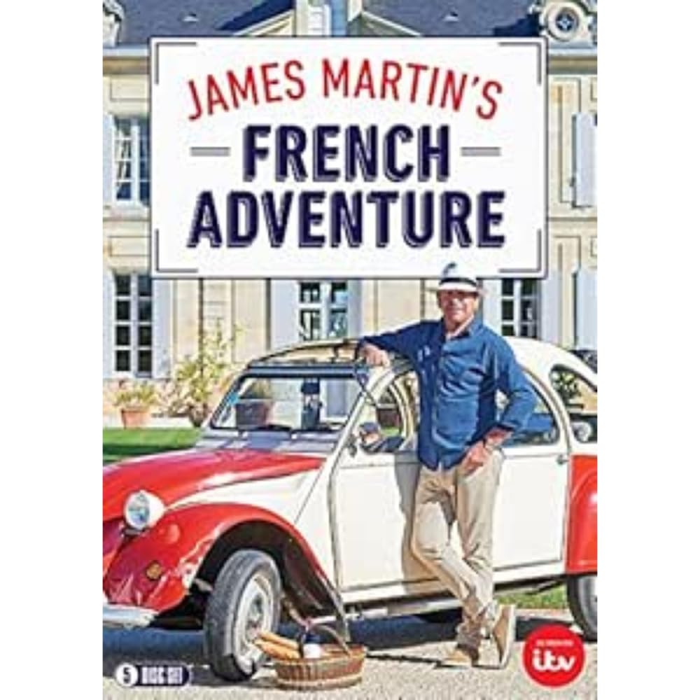 James Martins French Adventure (Itv) (5 DVD) dvd