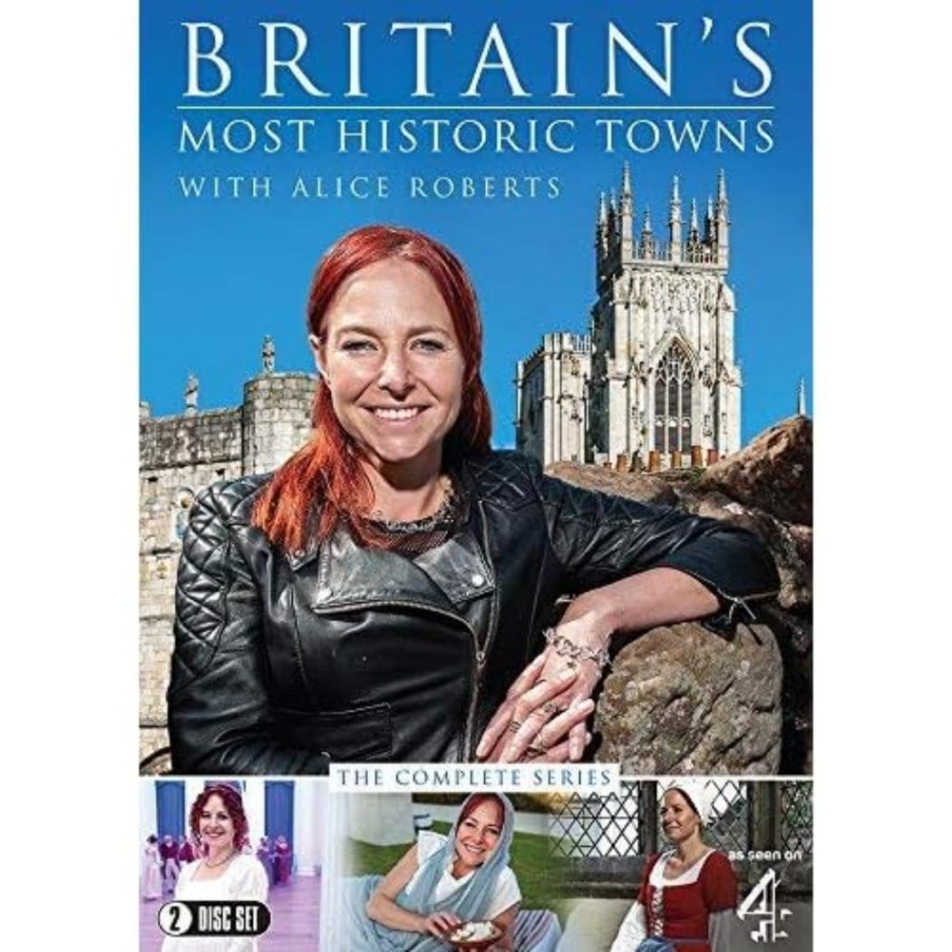 Britains Most Historic Towns-Alice Roberts (2 DVD) dvd