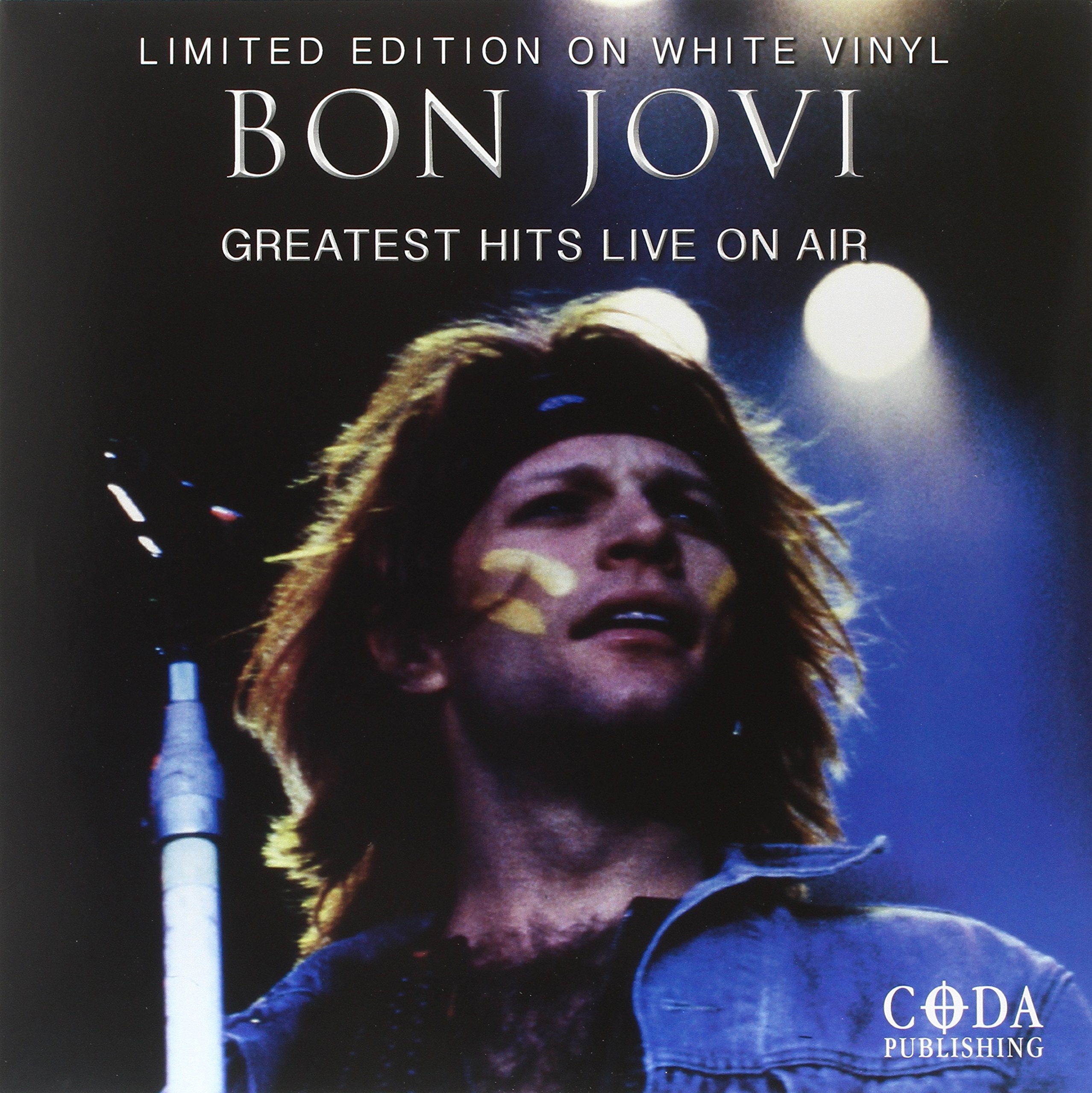BON JOVI - GREATEST HITS LIVE ON AIR - LIMITED EDITION ON WHITE VINYL cd