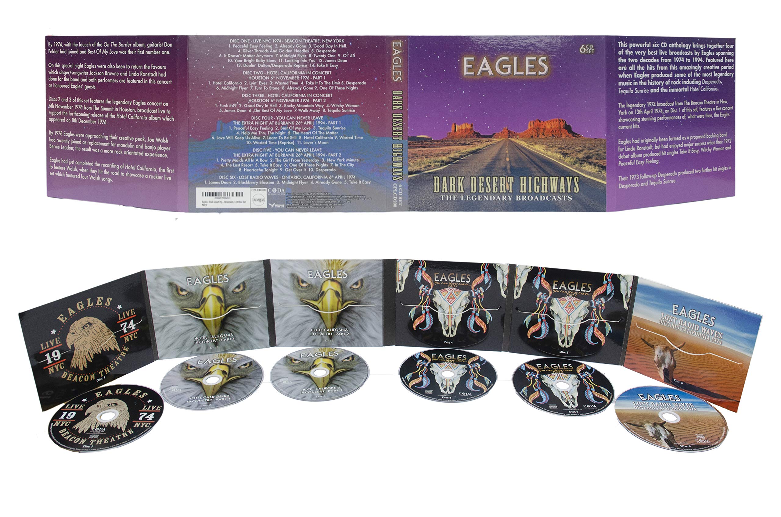 Dark Desert Highways The Legendary Broadcasts cd