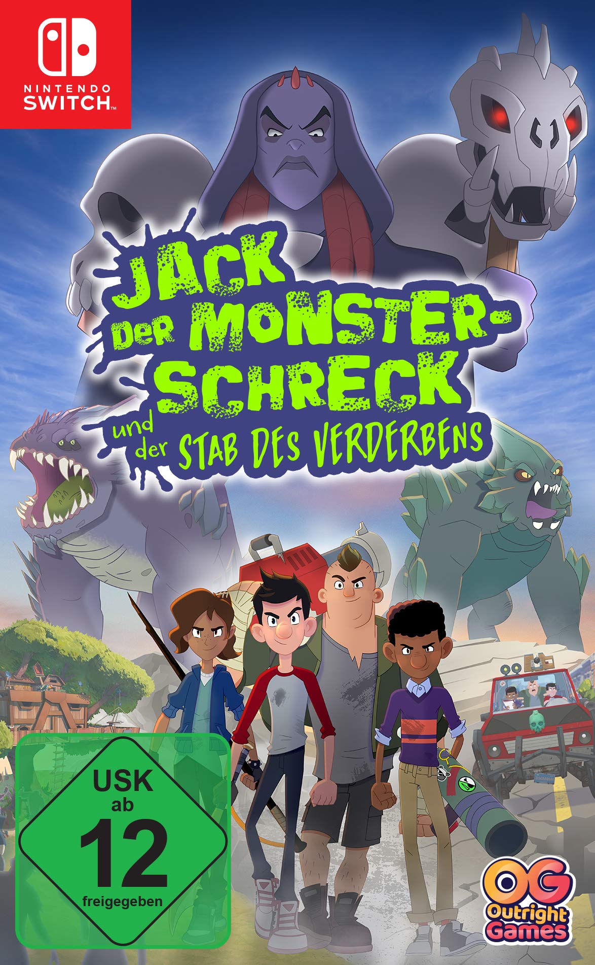 Jack, der Monsterschreck und der Stab des Verderbens,1 Nintendo Switch-Spiel Nintendo Switch