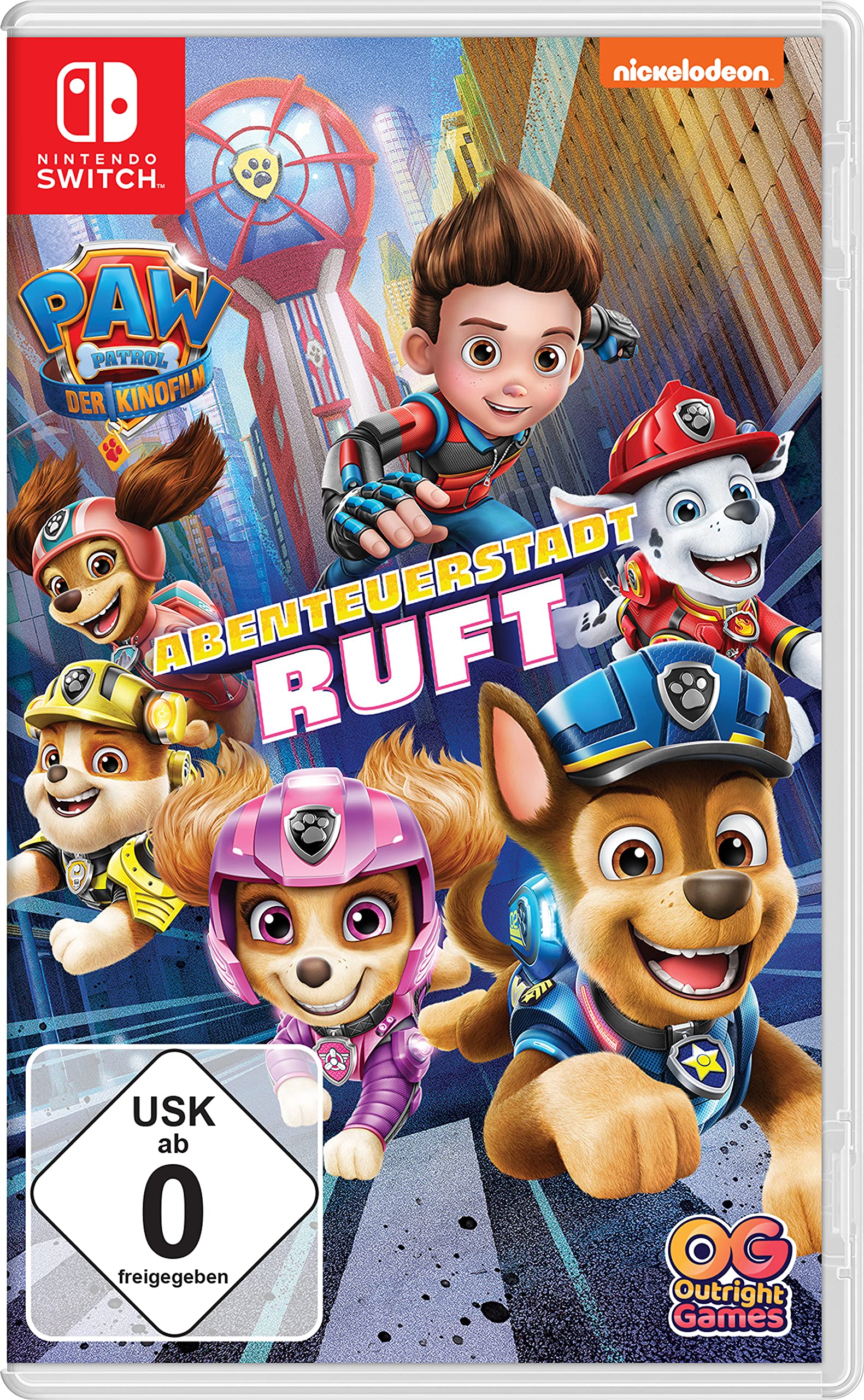PAW Patrol - Der Kinofilm Abenteuerstadt ruft Nintendo Switch