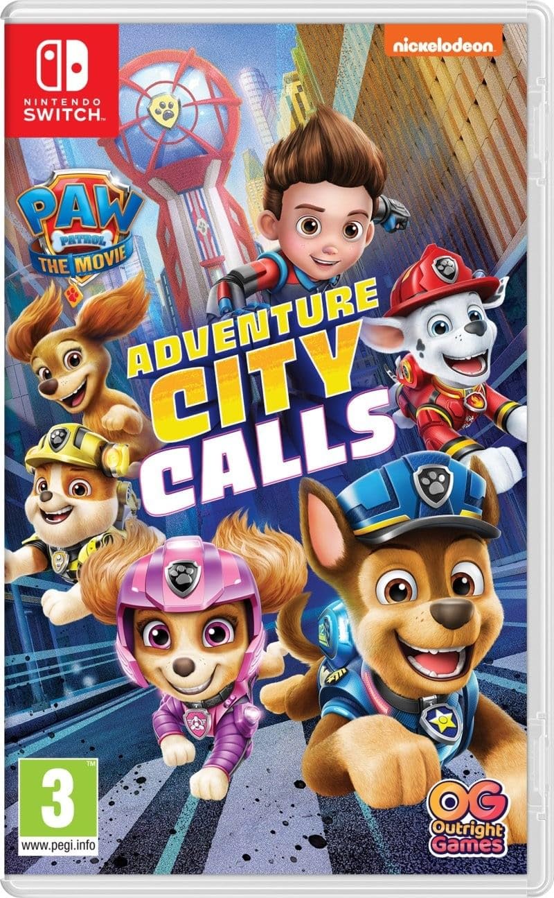 PAW PATROL THE MOVIE ADVENTURE CITY CALLS Nintendo Switch