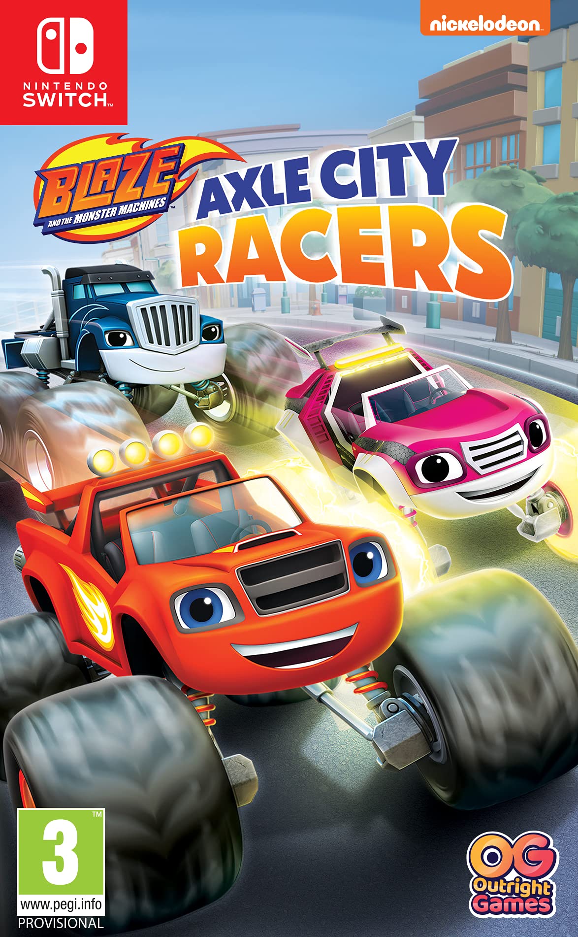 Blaze and The Monster Machines: Axle City Racers Nintendo Switch