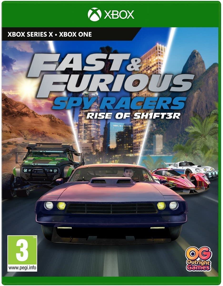 Fast and Furious: Spy Racers Rise of SH1FT3R XBOX1/XSX Xbox One