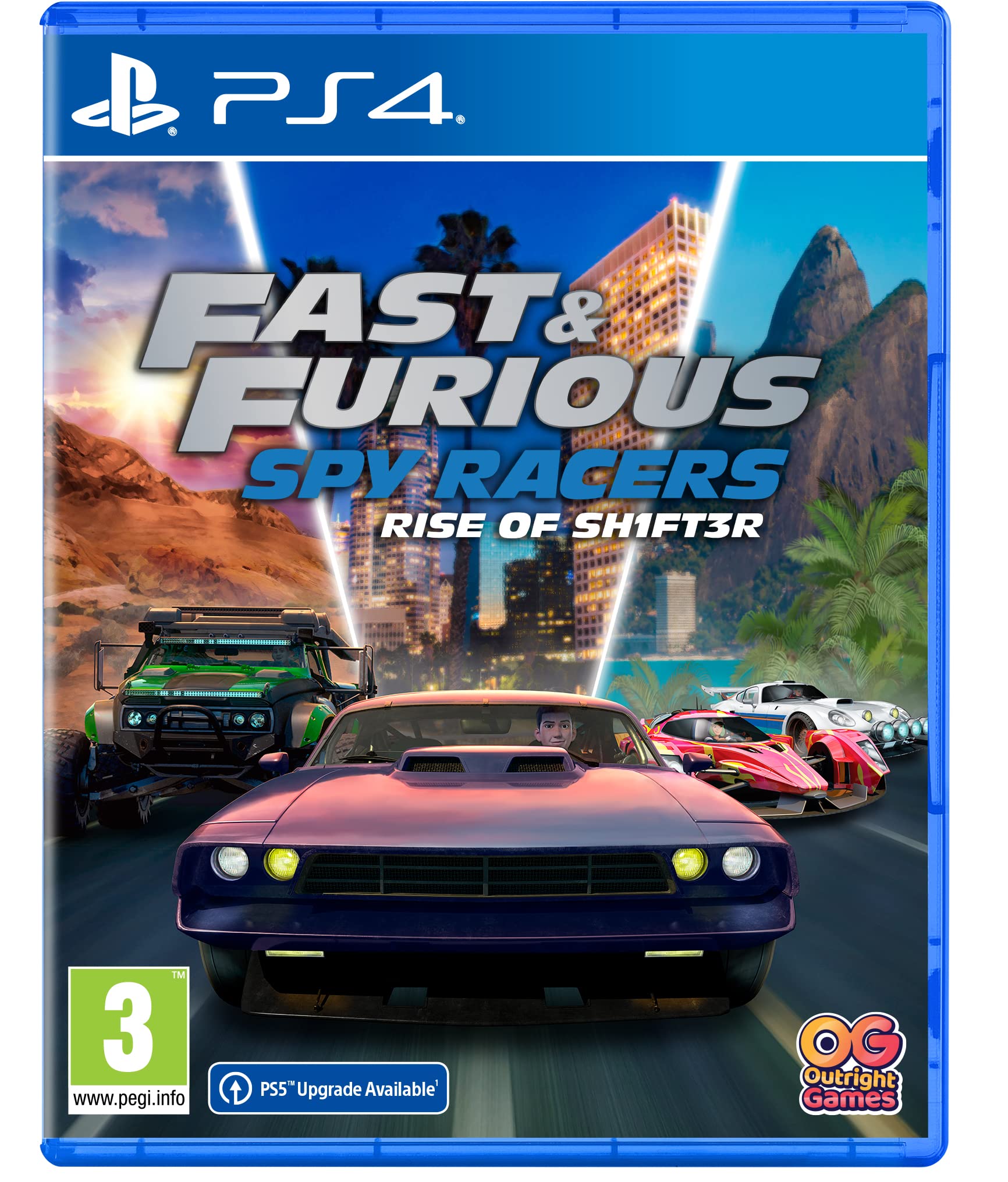 Fast & Furious: Spy Racers Rise of SH1FT3R PlayStation 4