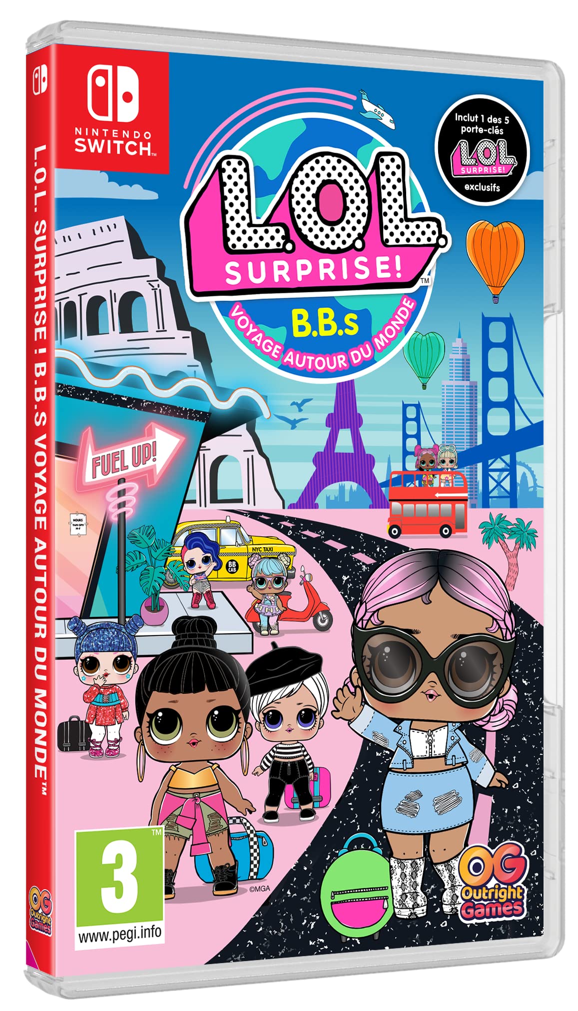 L.O.L. Surprise ! B.B.s VOYAGE AUTOUR DU MONDE - Switch game