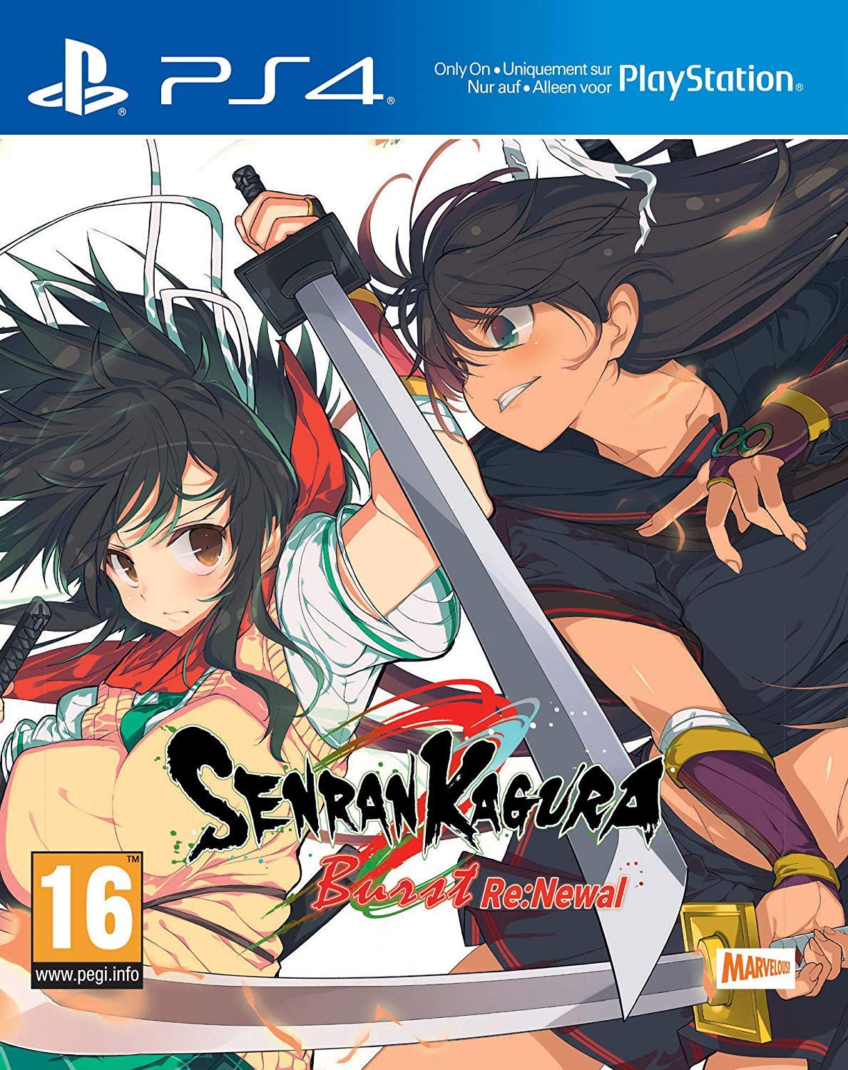PQube - Senran Kagura: Burst Re:Newal /PS4 (1 GAMES) PlayStation 4