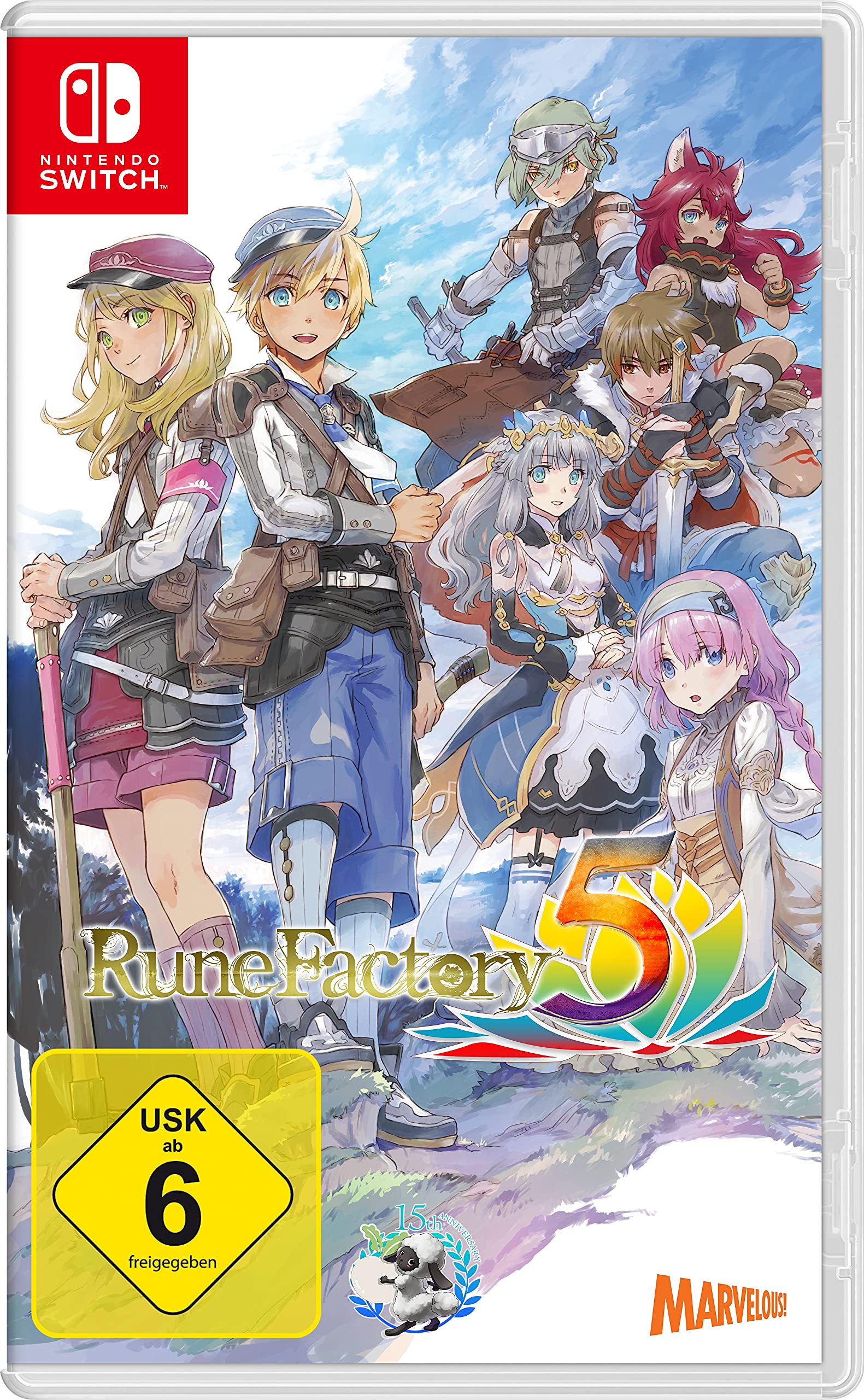 Wild River Games Game Rune Factory 5 Standard Anglais Nintendo Switch game