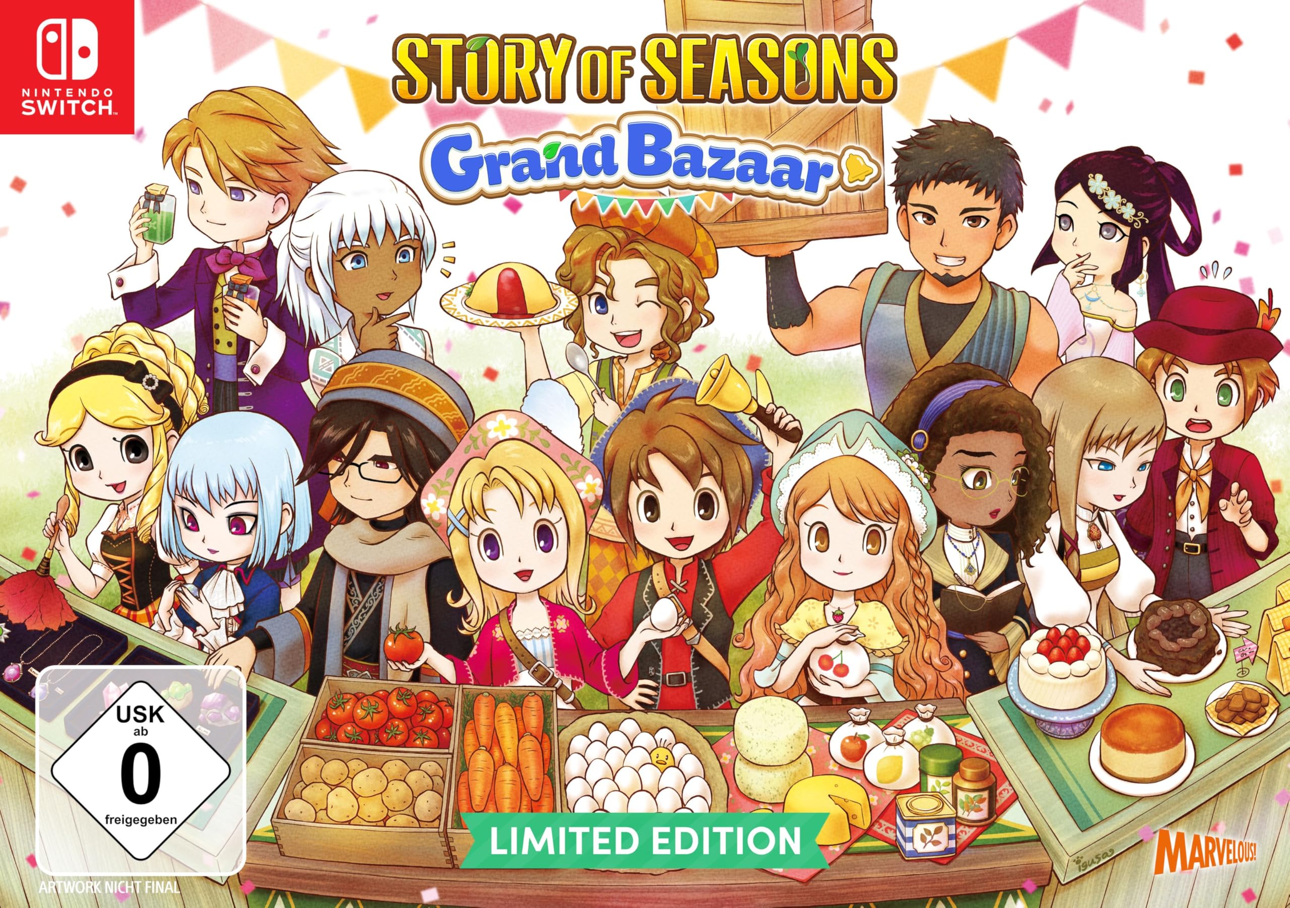 Story of Seasons: Grand Bazaar Limited Edition - Switch Nintendo Switch