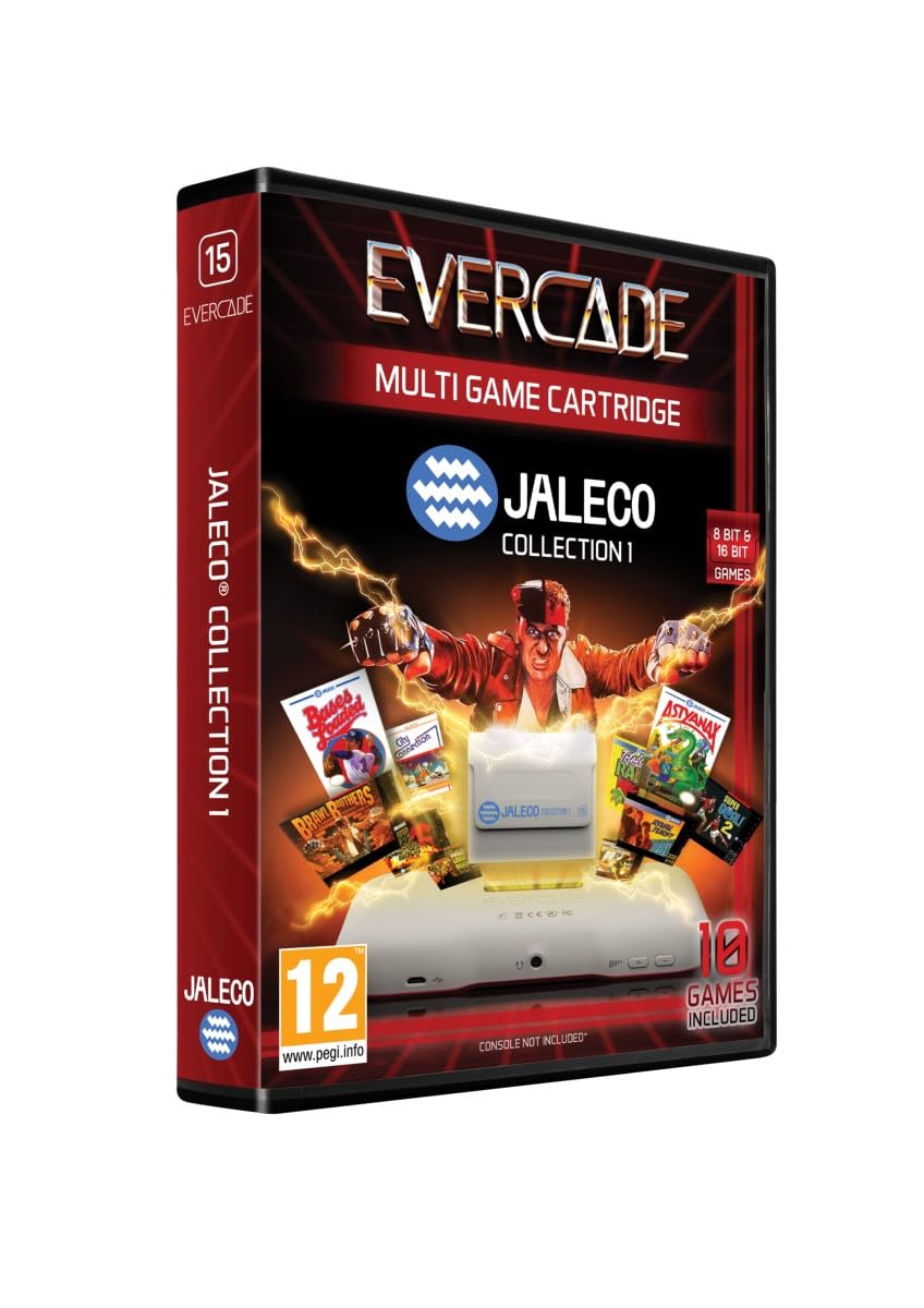 Blaze Evercade Jaleco 1 Cartridge Games