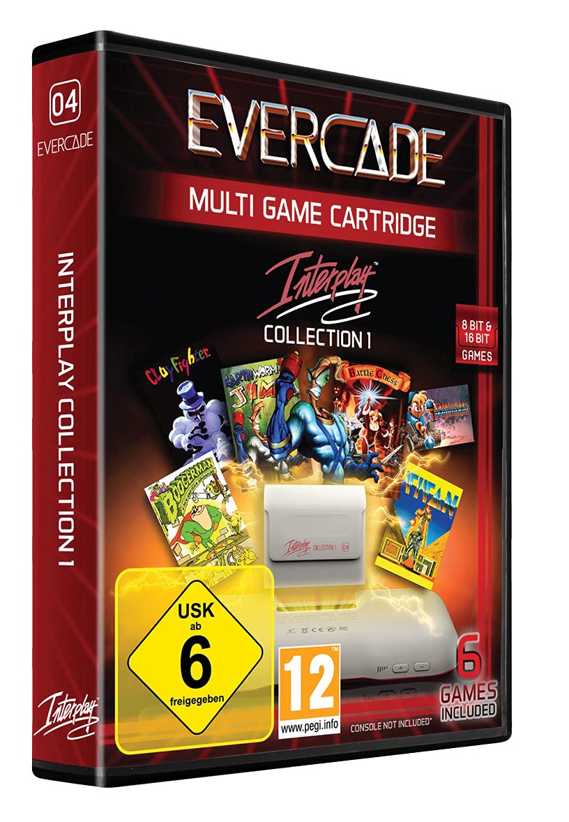 Blaze Evercade Interplay Cartridge 1 Games