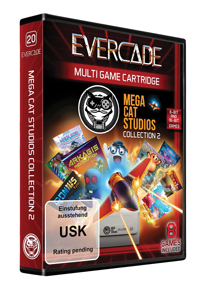Blaze Evercade Mega Cat Cartridge 2 Games