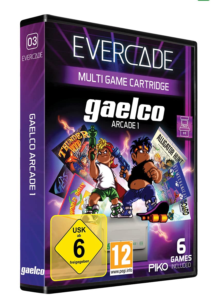 Blaze Evercade Gaelco Arcade Cartridge 1 Games