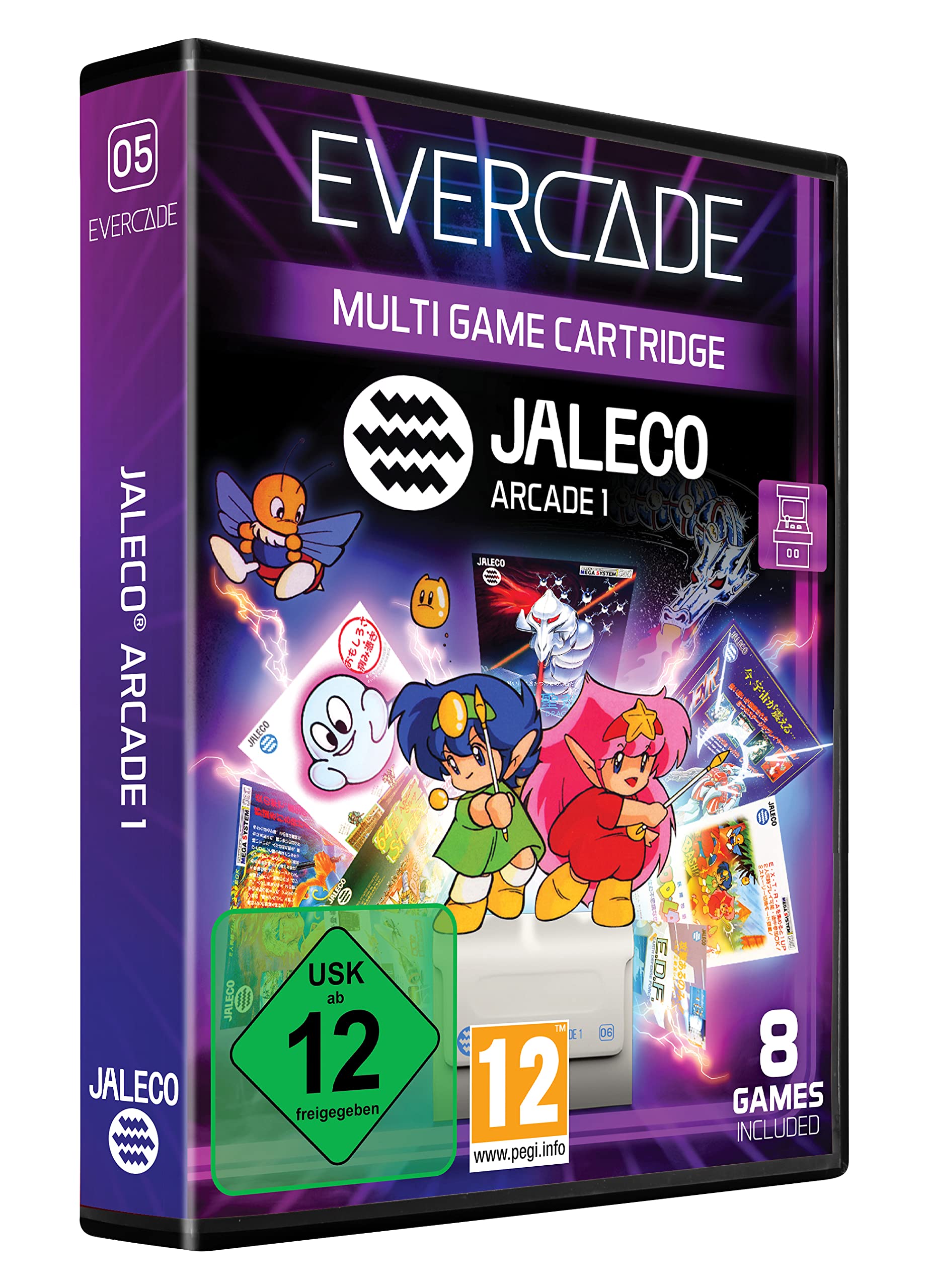 Blaze Evercade Jaleco Arcade Cartridge 1 Games