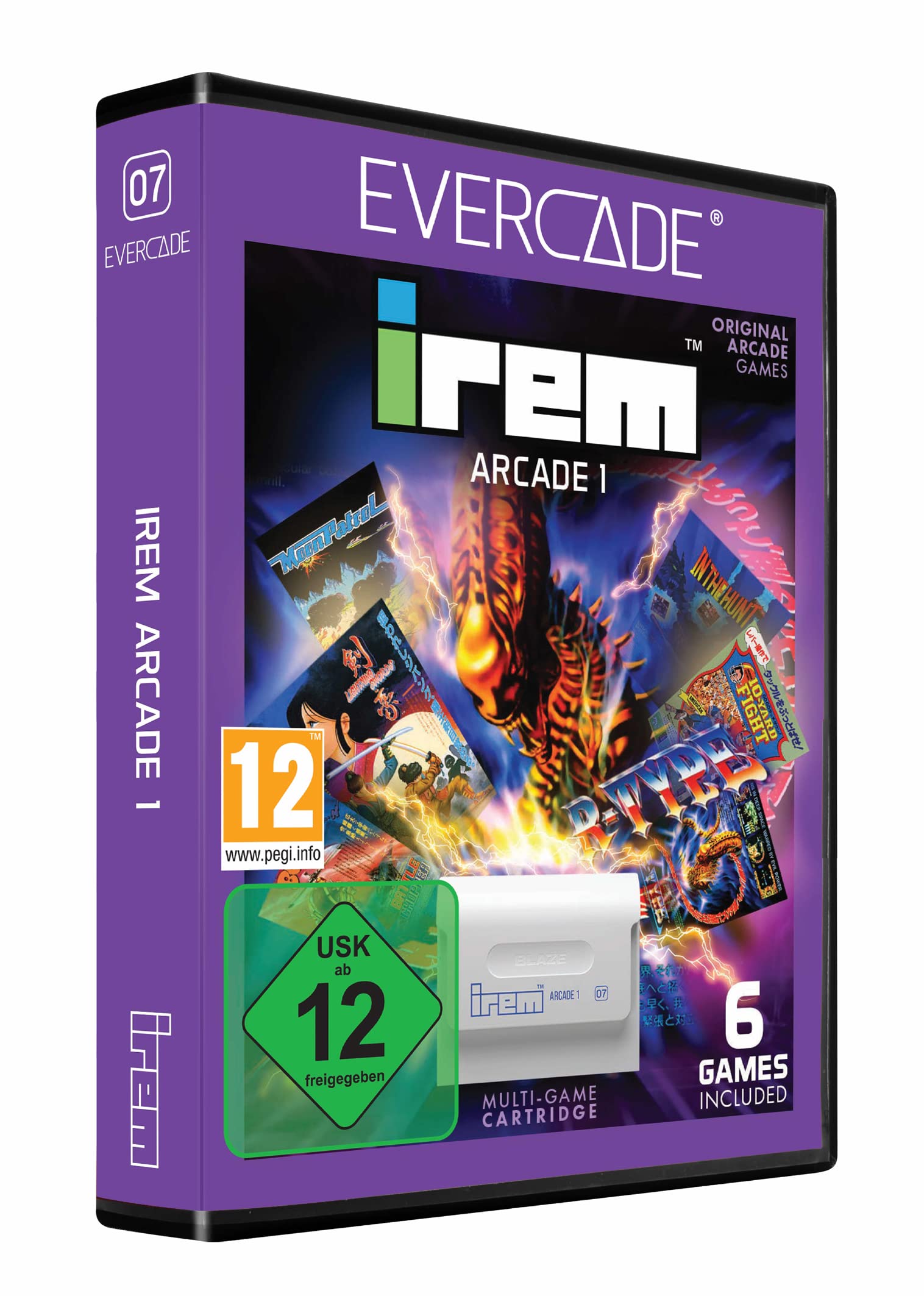Blaze Evercade IREM Arcade Collection 1 Cartridge PC