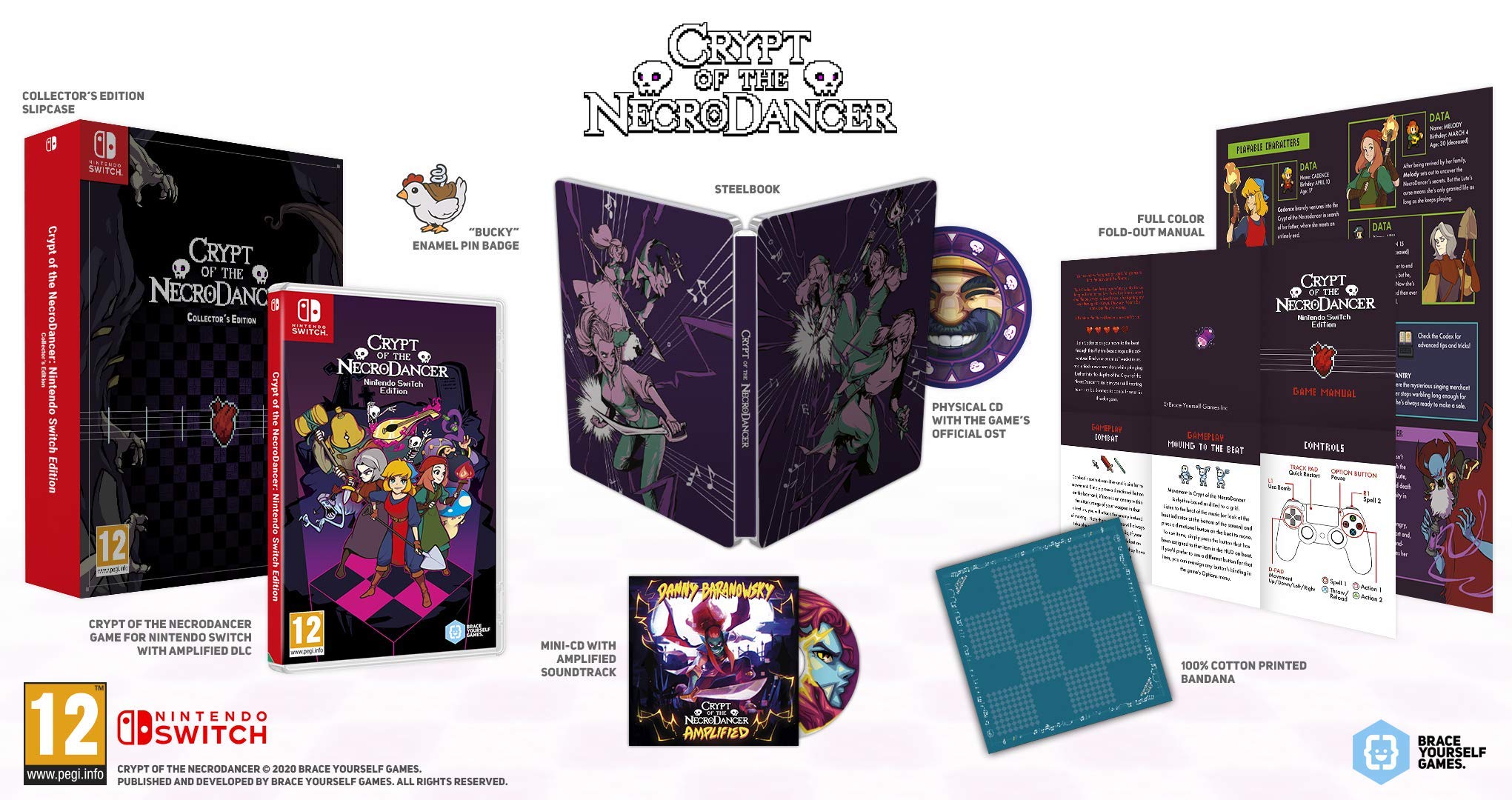 Crypt Of The Necrodancer Collector's Edition (Nintendo Switch) game
