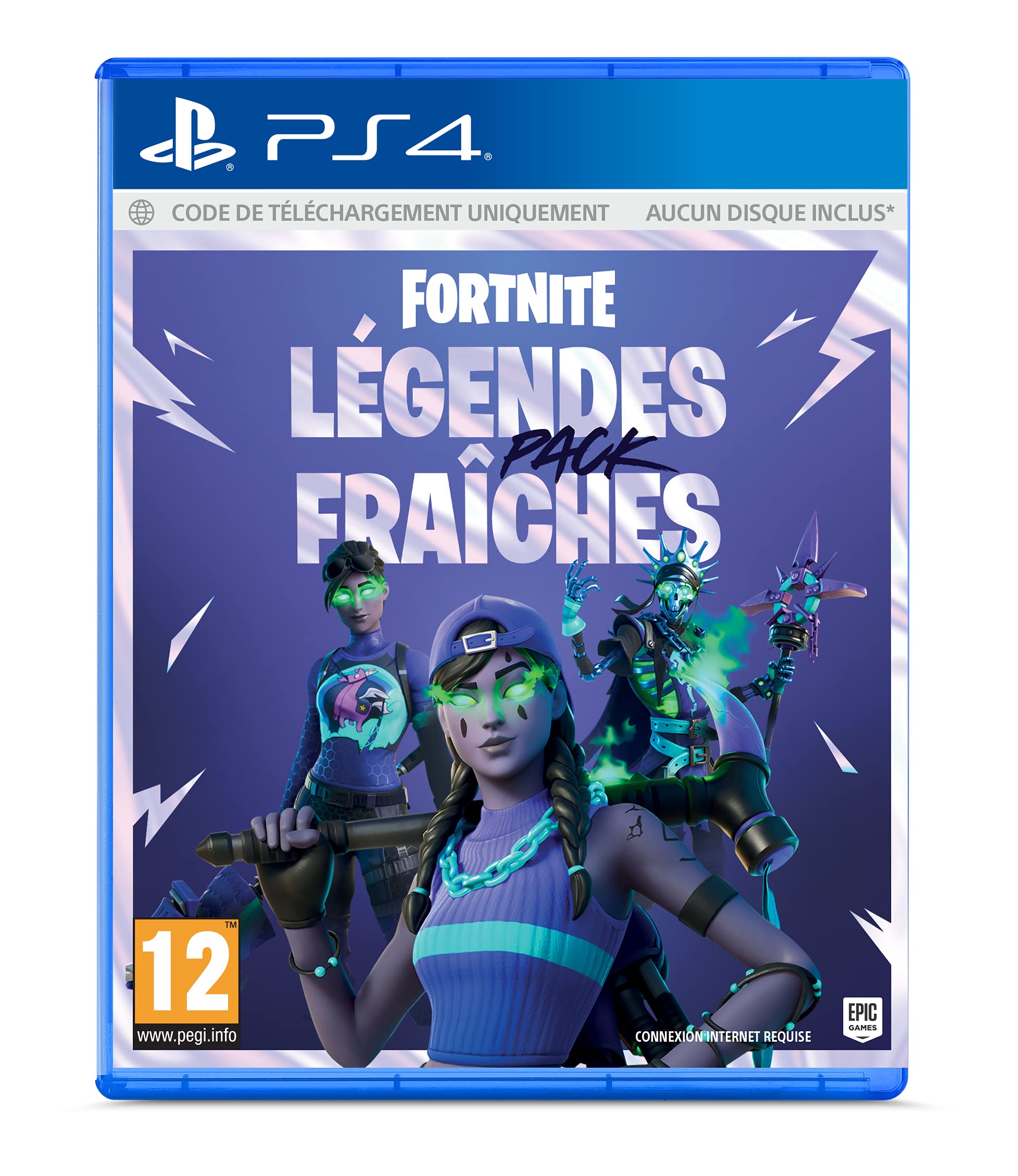 Fortnite Fresh-Legenden-Paket (Playstation 4) FRENCH IMPORT PlayStation 4