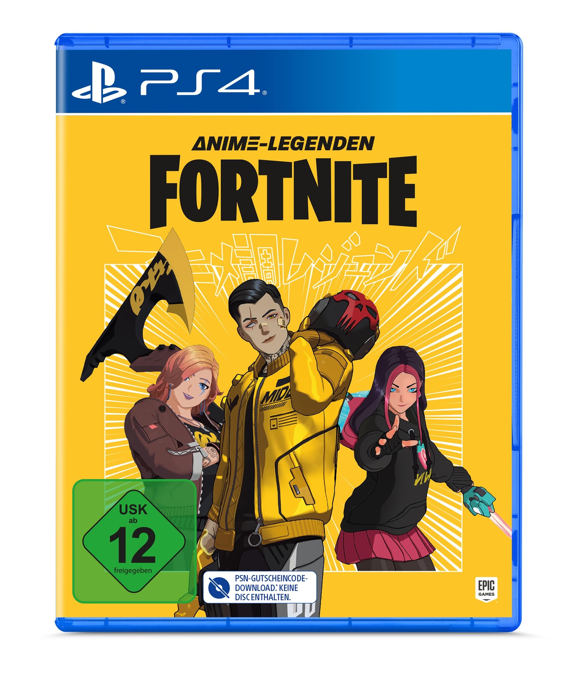 Fortnite - Anime Legenden (Spiel-Download-Code in der Box) PlayStation 4