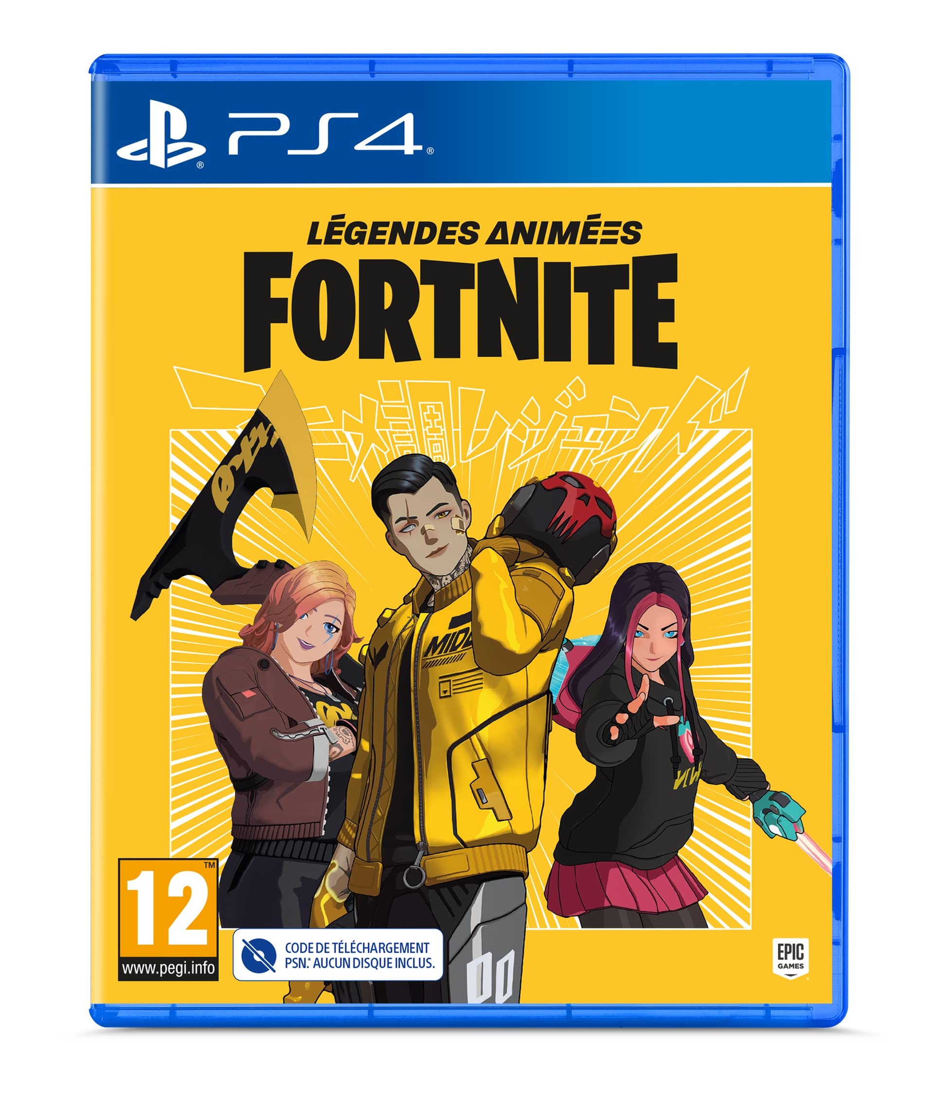 Fortnite - Legendes Animees (code de téléchargement du jeu dans la boîte) game