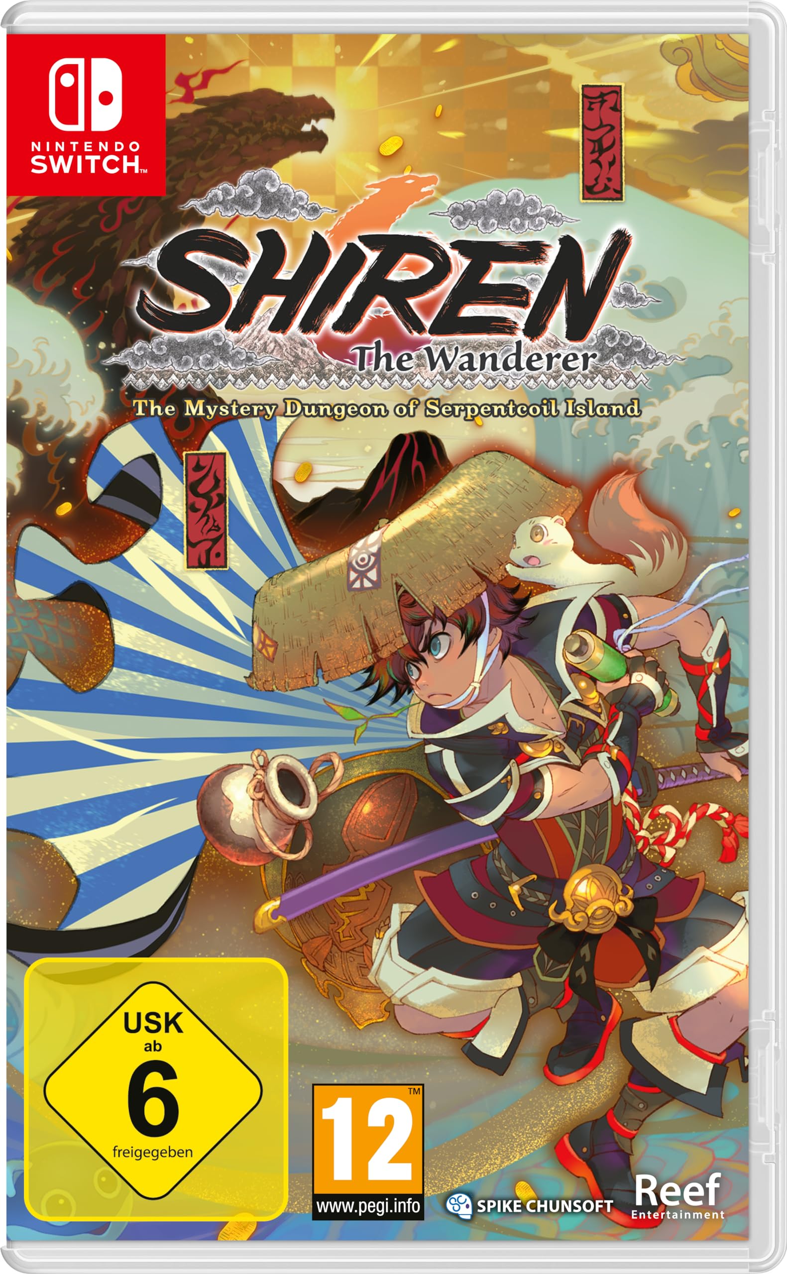 Shiren the Wanderer: The Mystery Dungeon of Serpentcoil Island /Switch Nintendo Switch