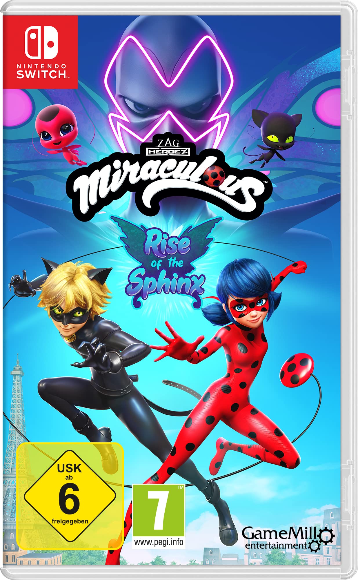 GameMill Entertainment, LLC Miraculous: Rise of the Sphinx - Nintendo Switch