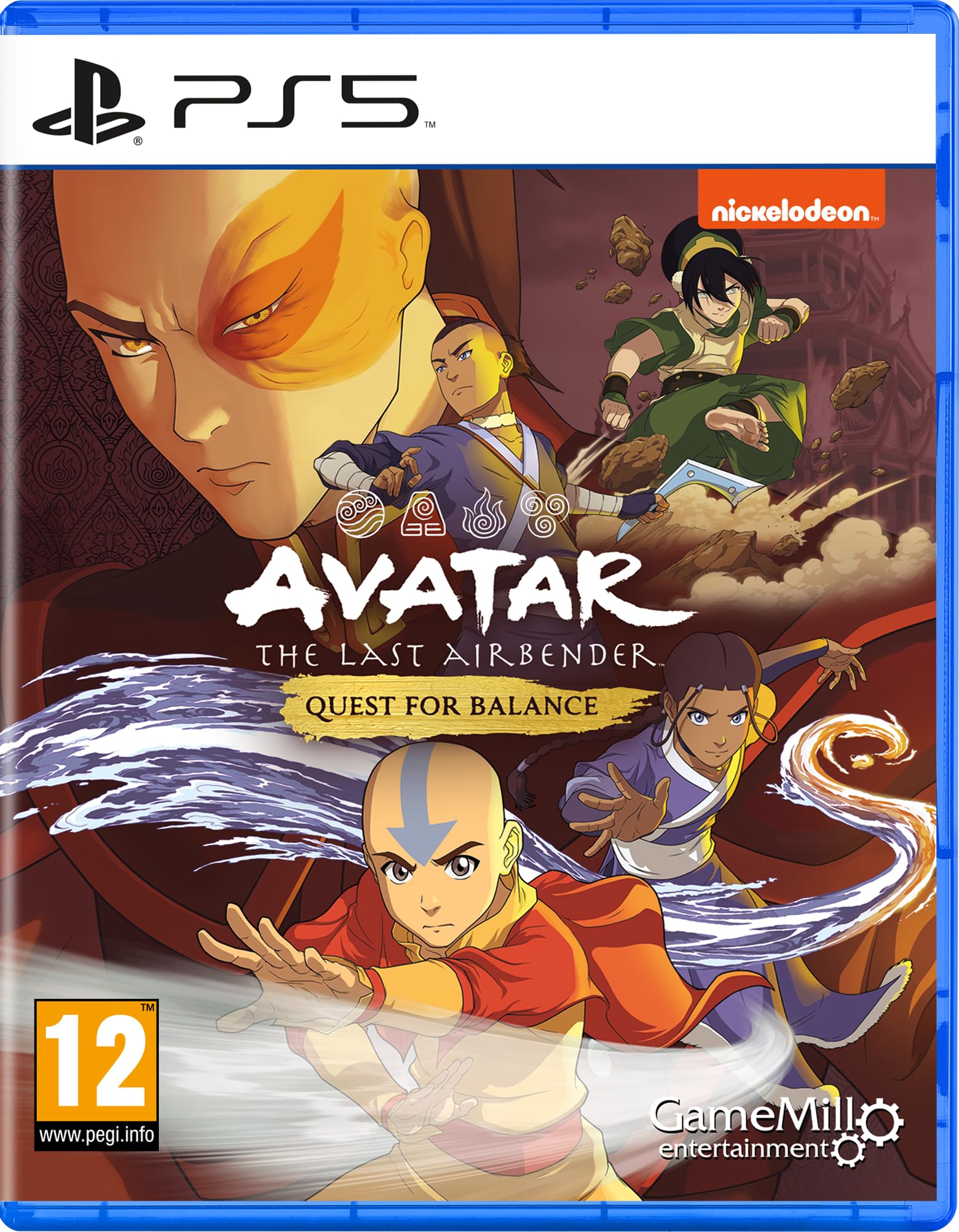 Avatar The Last Airbender Quest for Balance game