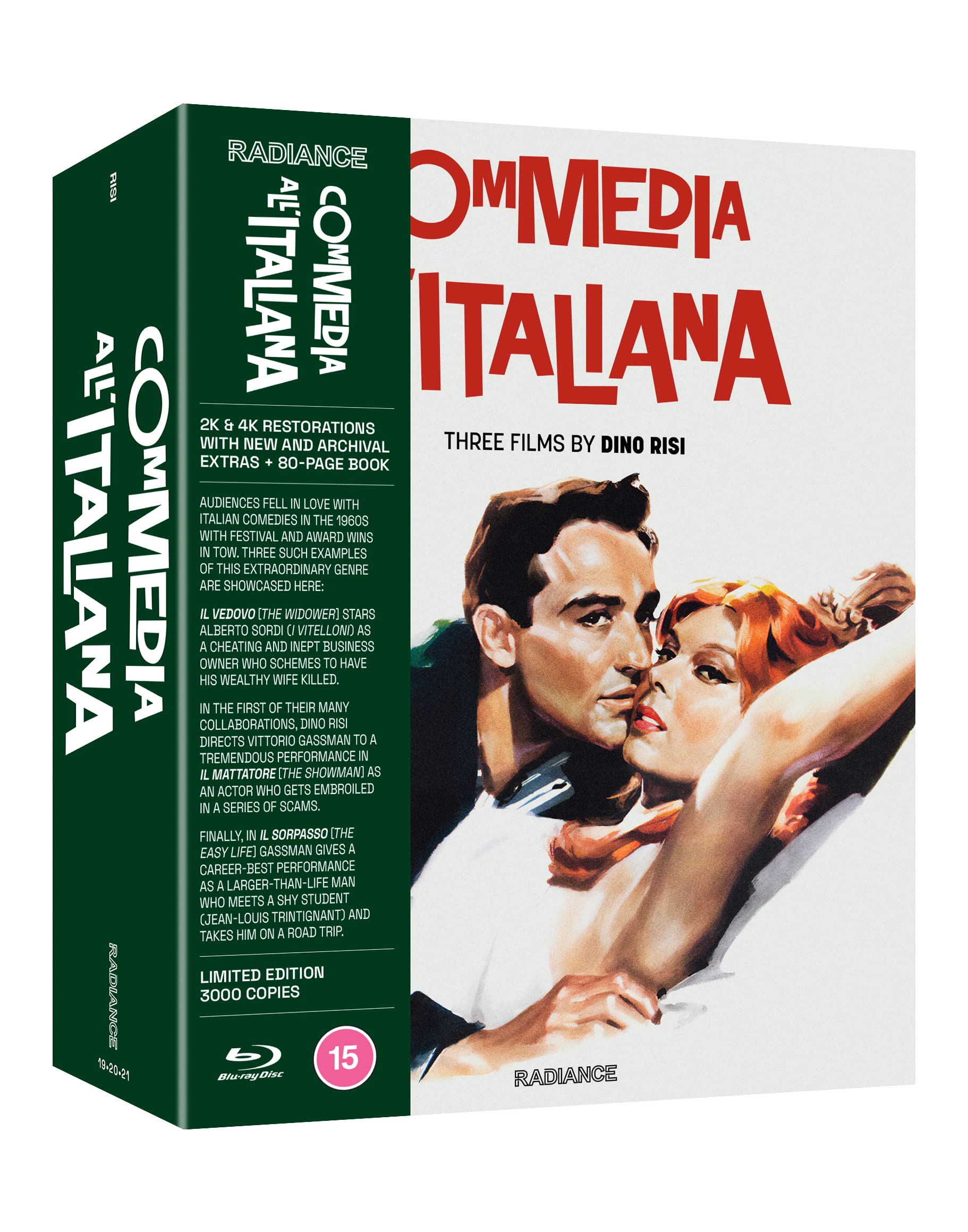 Commedia Allitaliana - Three Films by Dino Risi (Limited) (Keine deutsche Version) Films