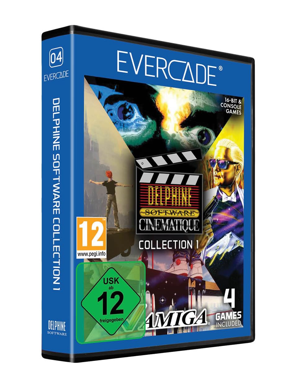 Blaze Evercade Delphine Collection 1 Cartridge Games