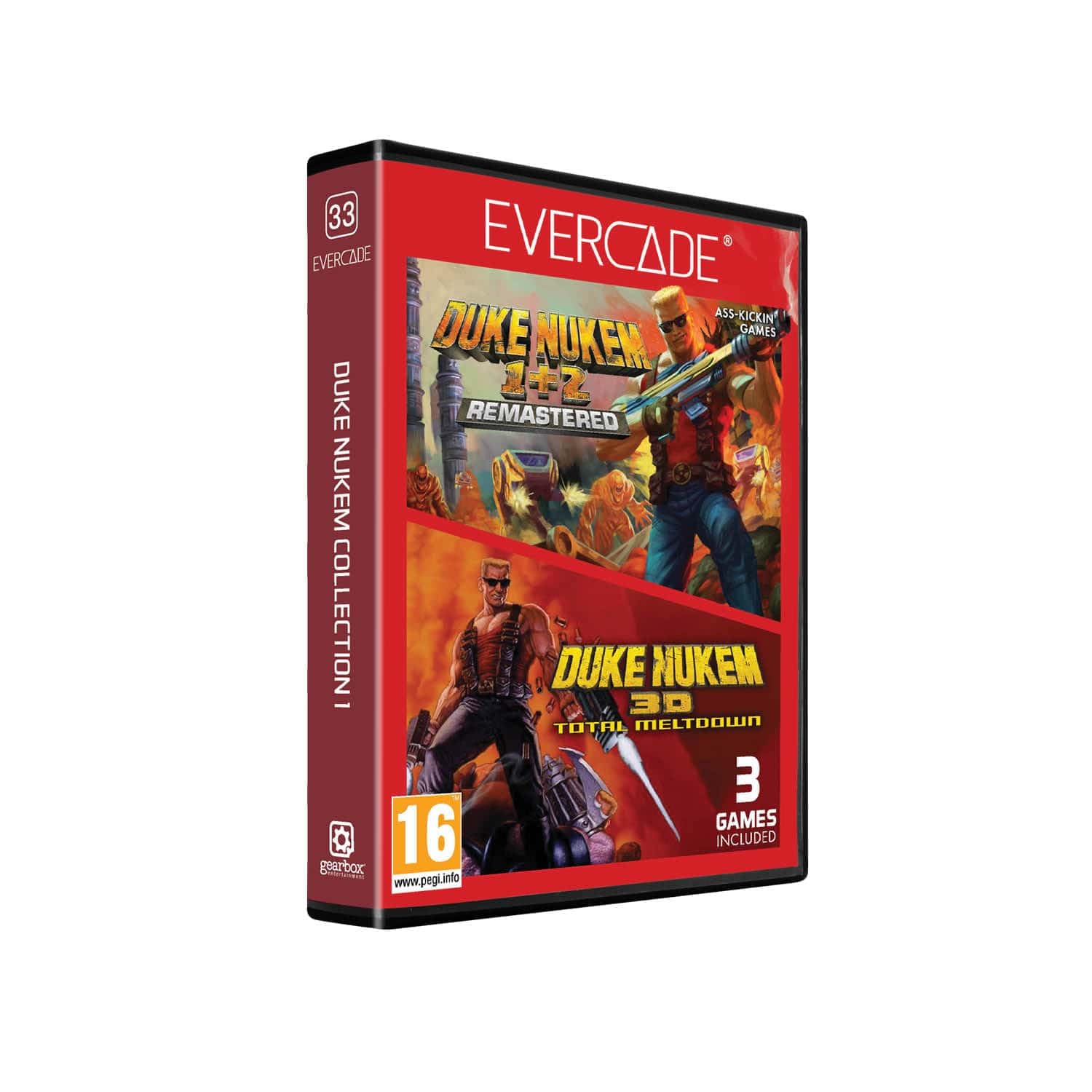 Duke Nukem Collection 1 33 Evercade (SP) Games