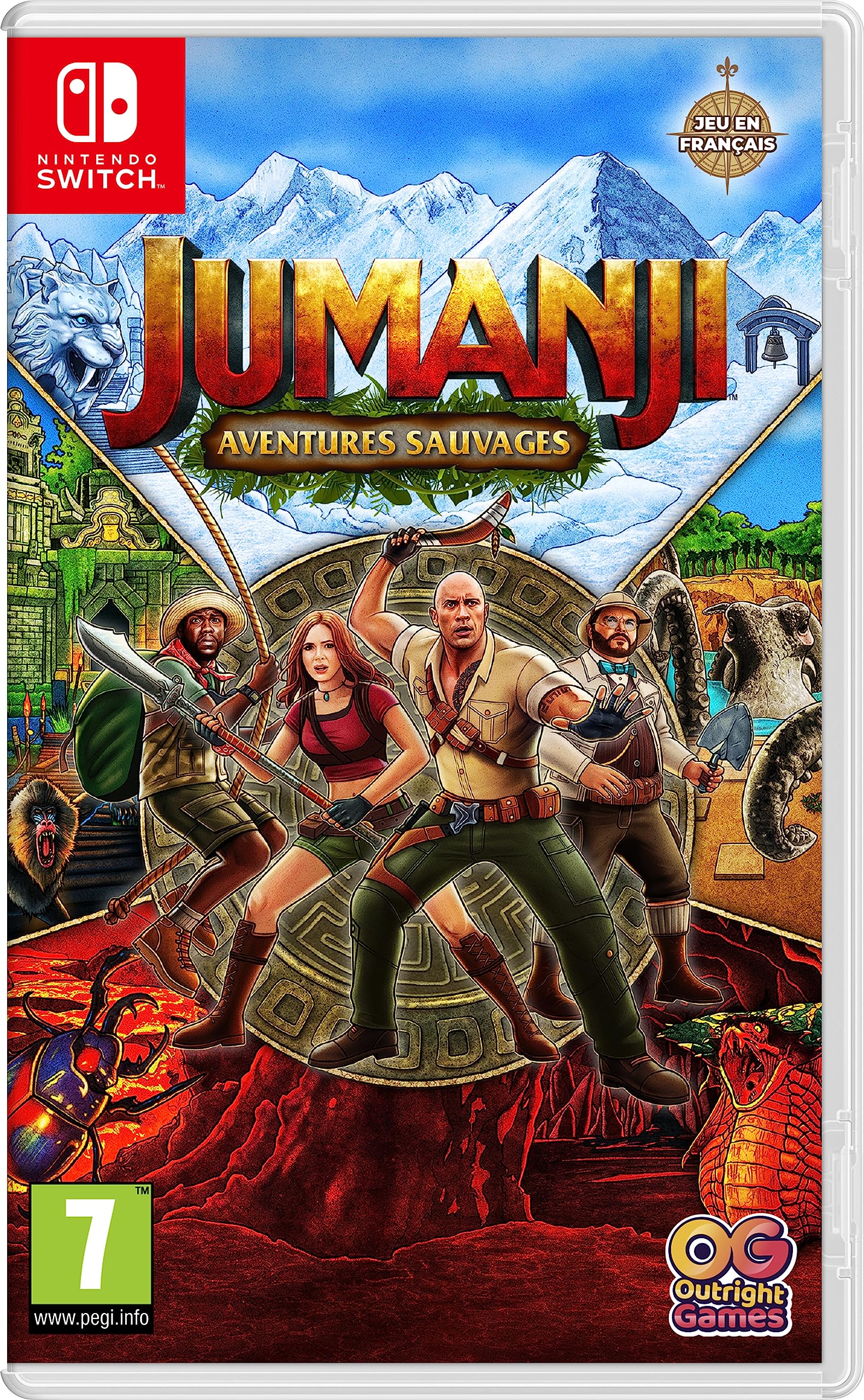 Jumanji - Aventures Sauvages (SWITCH) game
