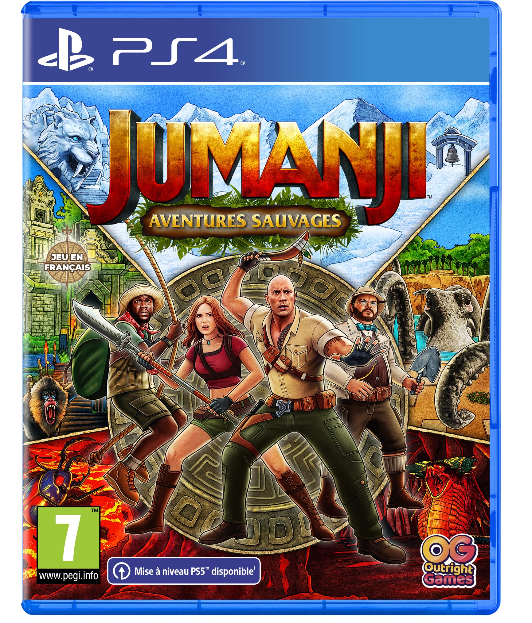 Jumanji Wild Adventures PS4-Spiel PlayStation 4