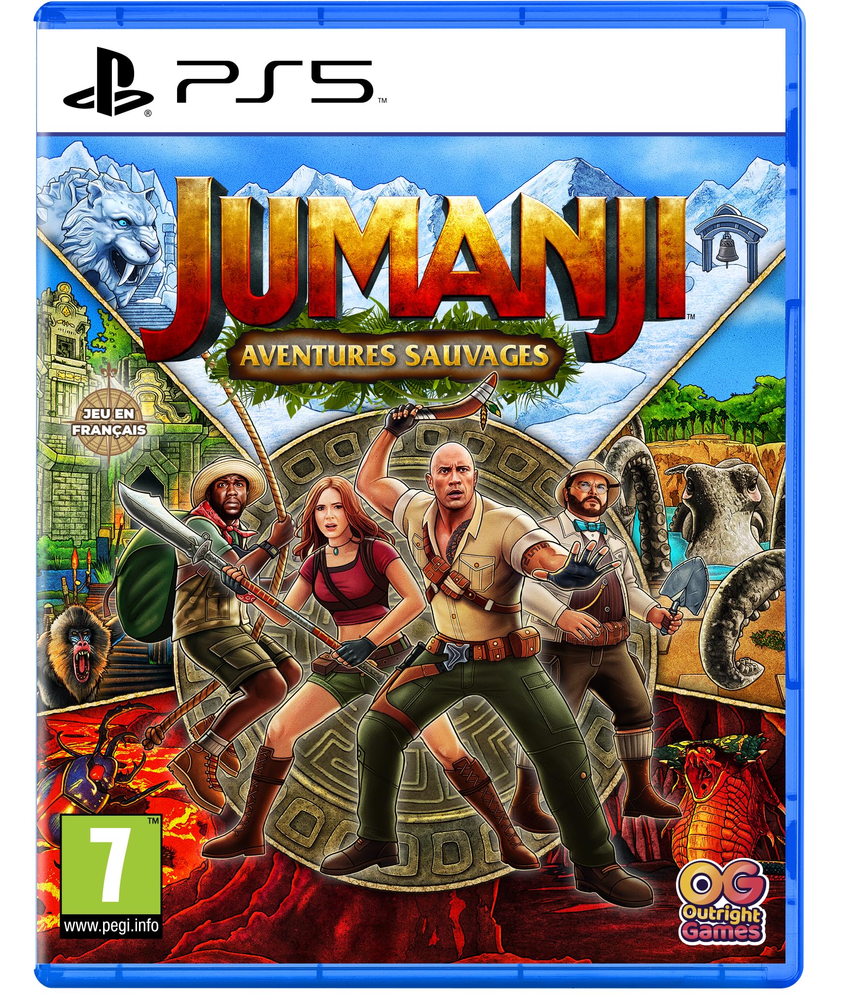 Jumanji - Aventures Sauvages game